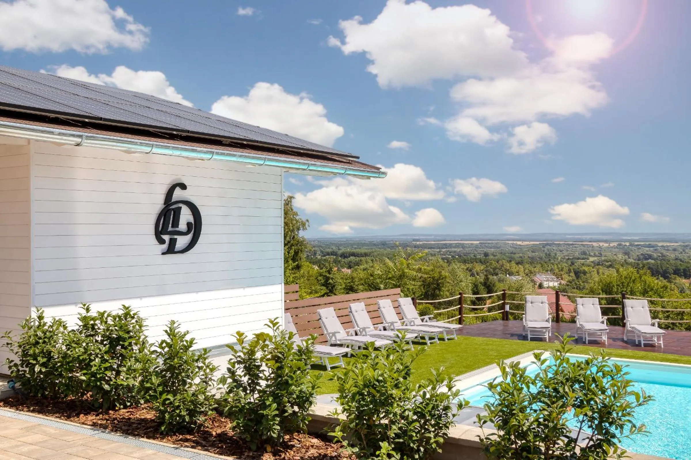 Swimming pool in Love and Dream Élményvilla