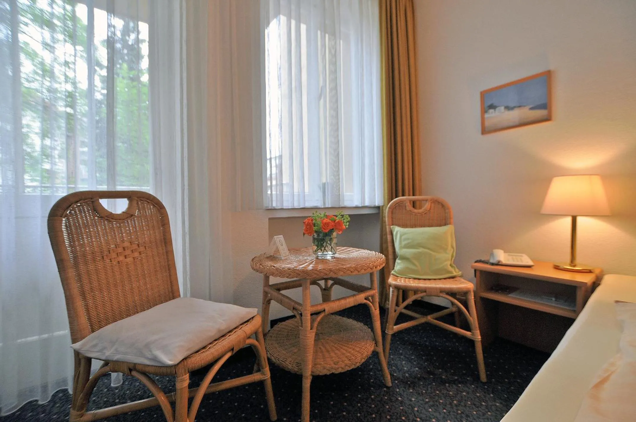 Seating area in Hotel Am Ehrenhof
