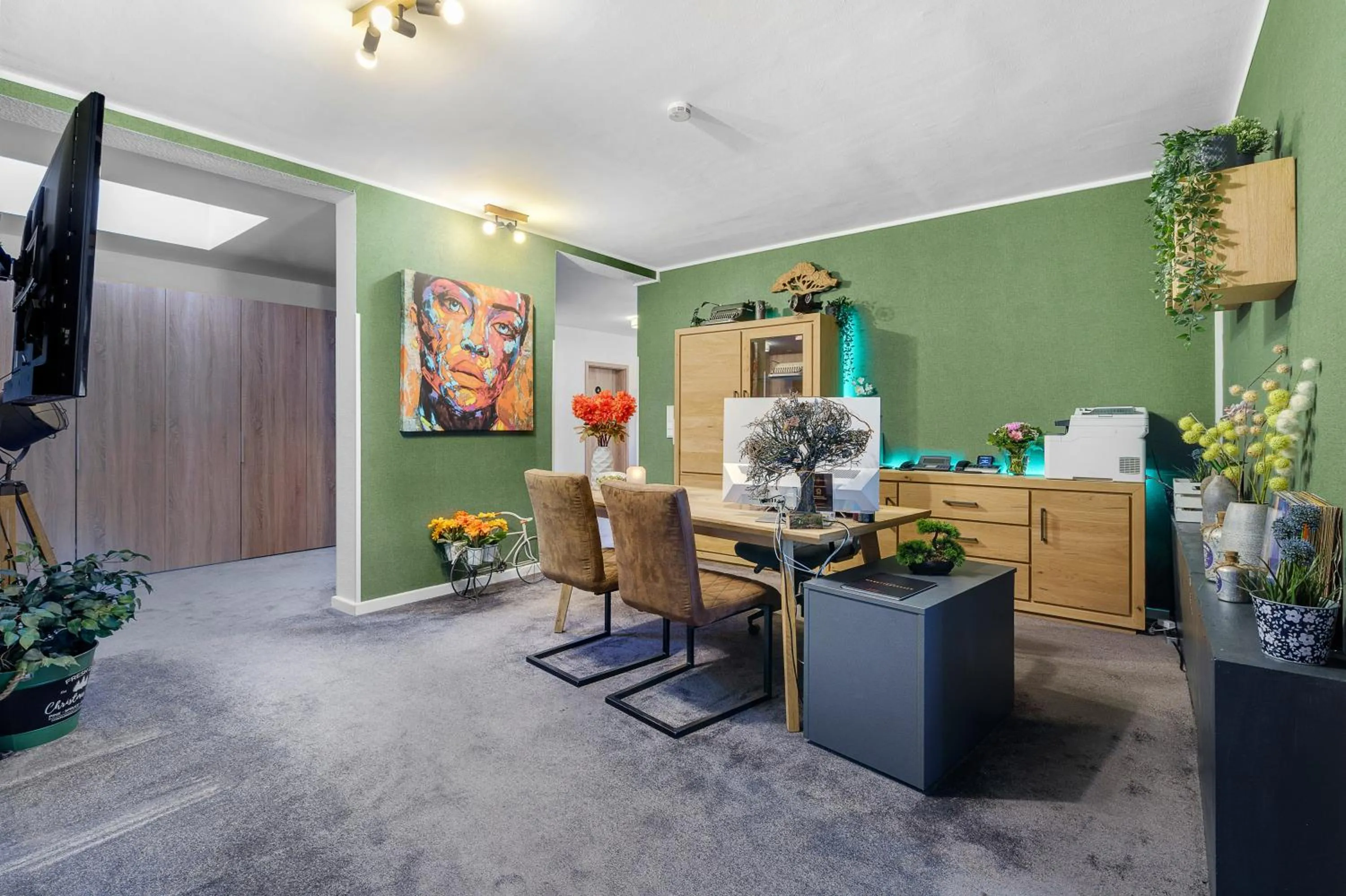 Lobby or reception in Hotel Marktterrassen