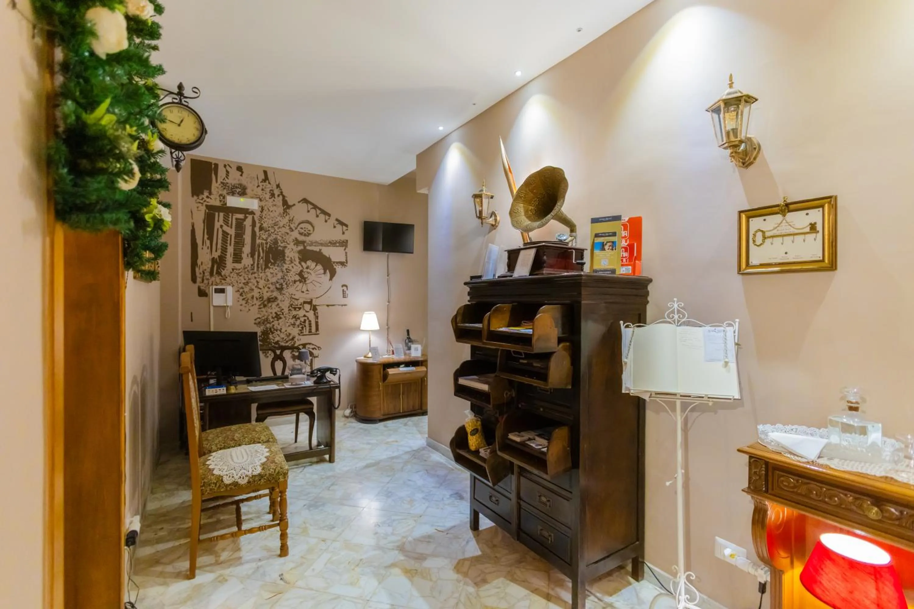 Seating area in Bari Antica Boutique B&B