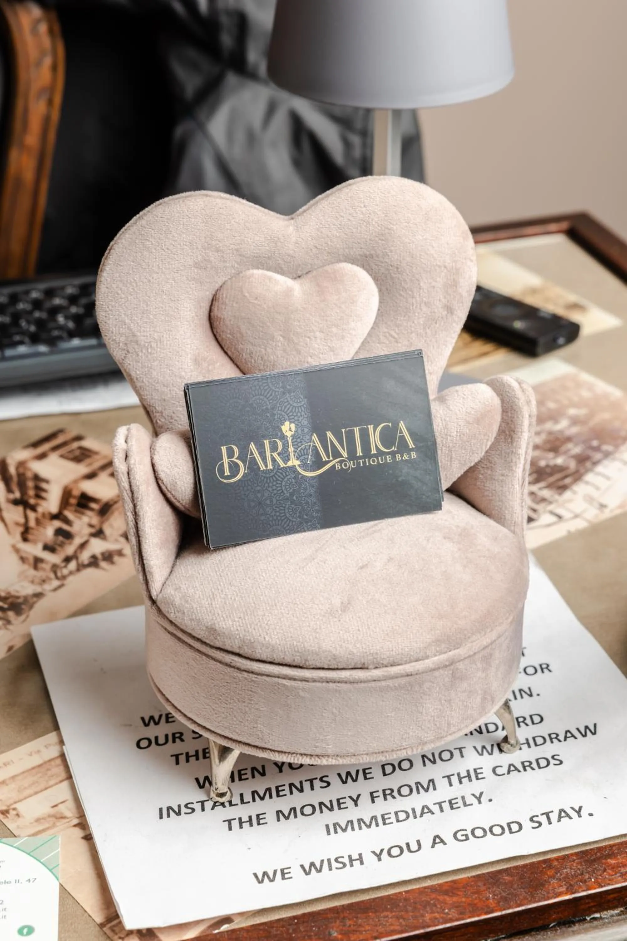 Property logo or sign in Bari Antica Boutique B&B