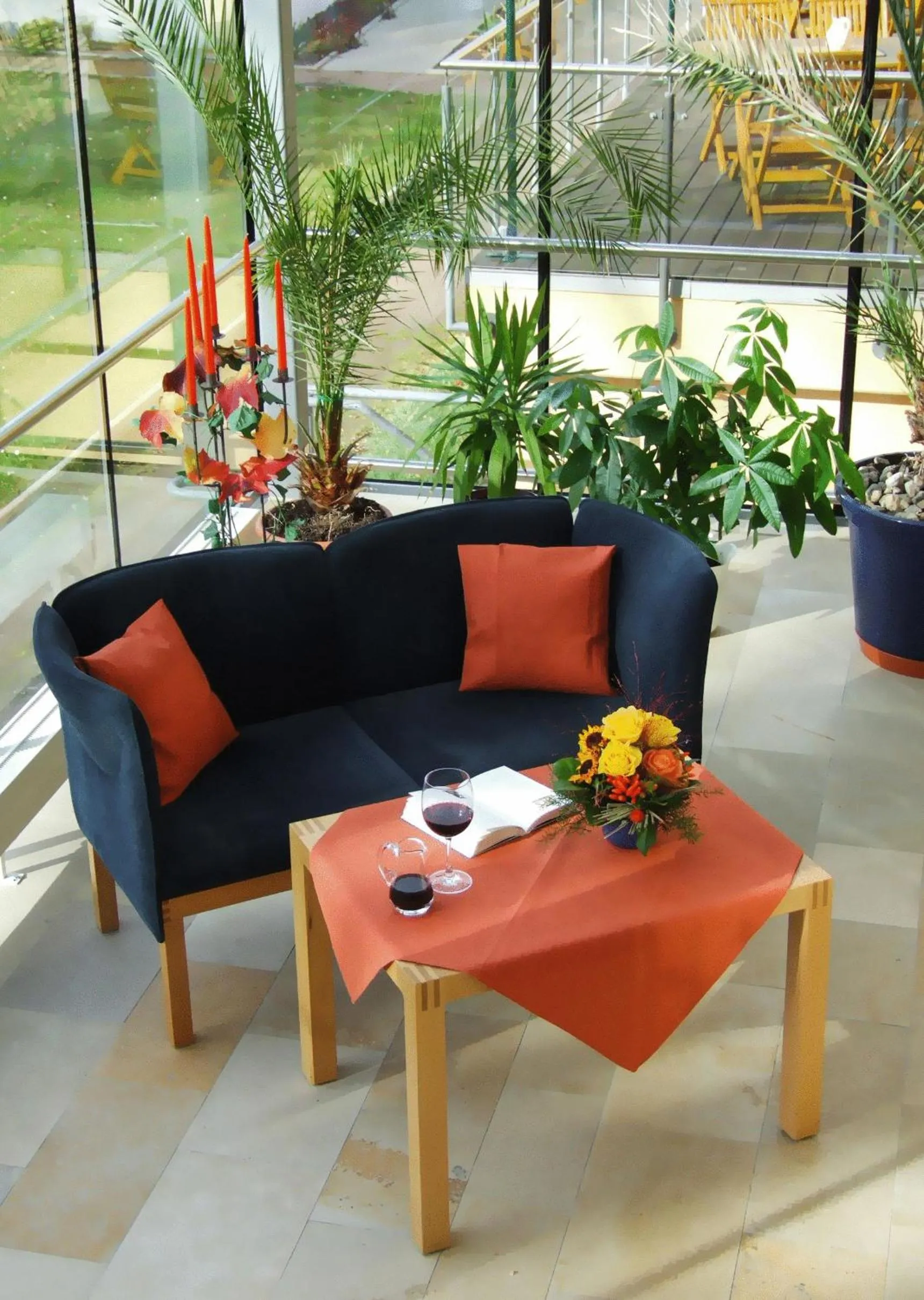 Lobby or reception in Hotel Regenbogenhaus