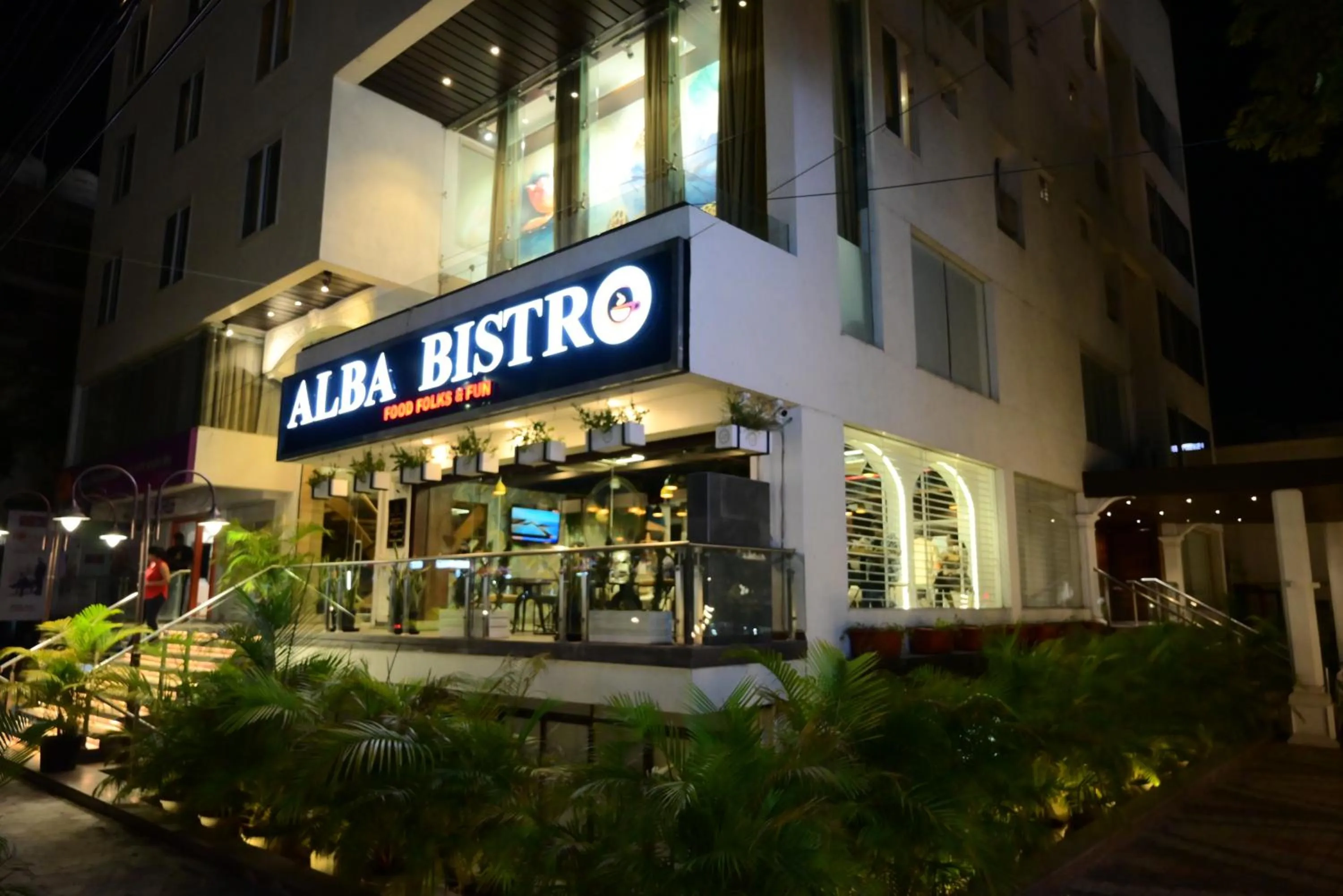 Property building in Pravasa hotel Indore