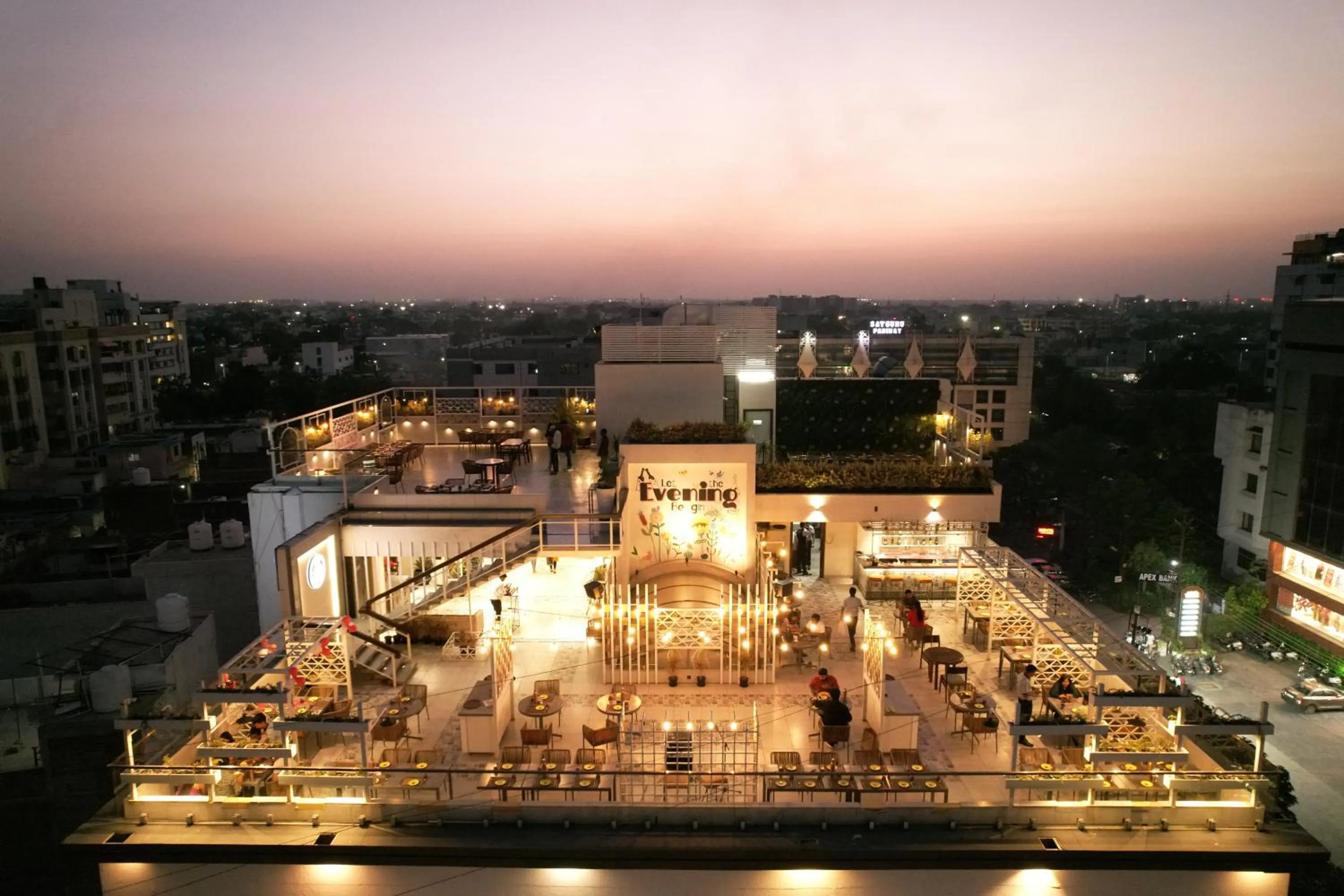 Property building in Pravasa hotel Indore