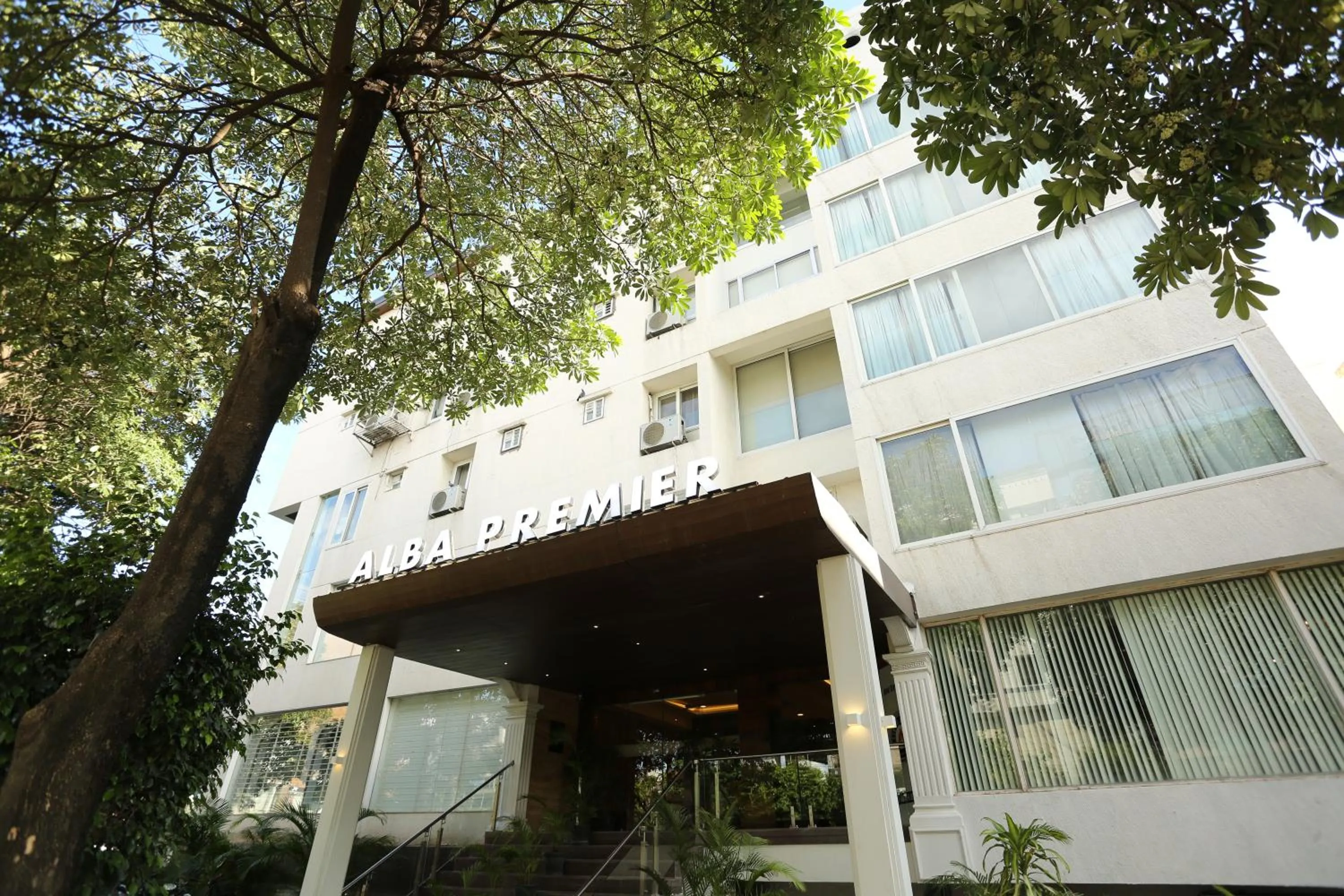 Facade/entrance in Pravasa hotel Indore