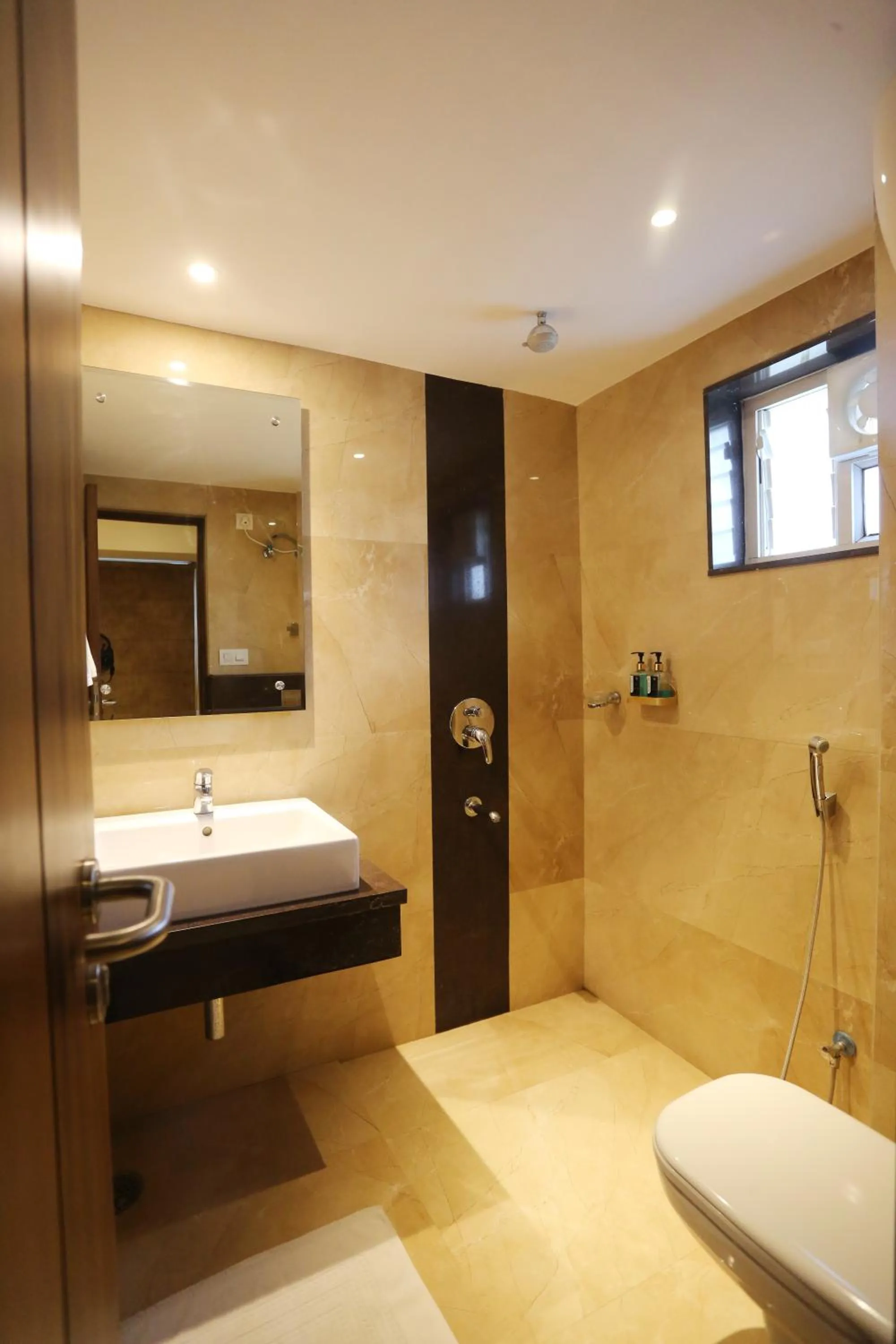 Bathroom in Pravasa hotel Indore