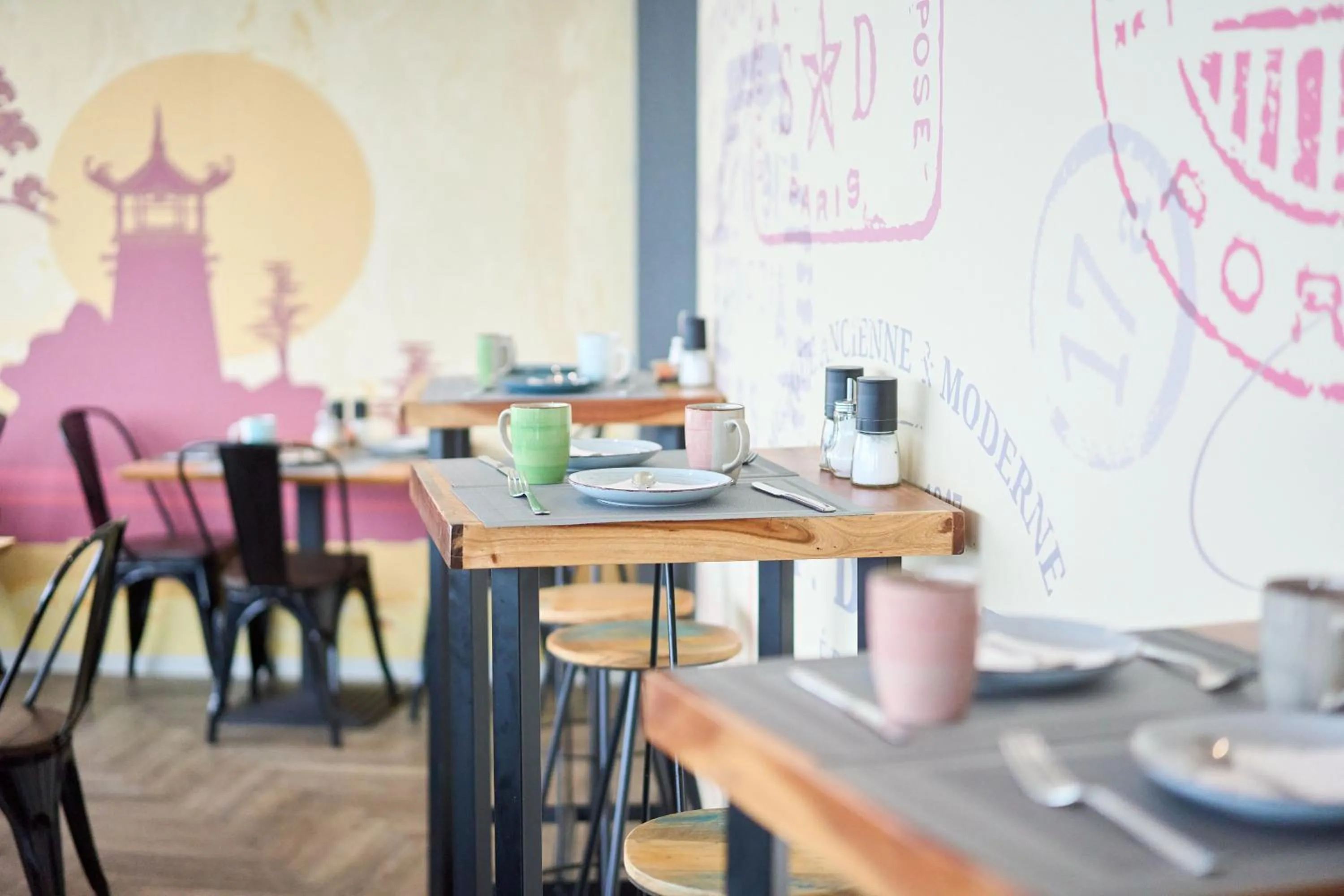 Restaurant/places to eat in eXo Square Heidelberg/Schwetzingen - by SuperFly Hotels