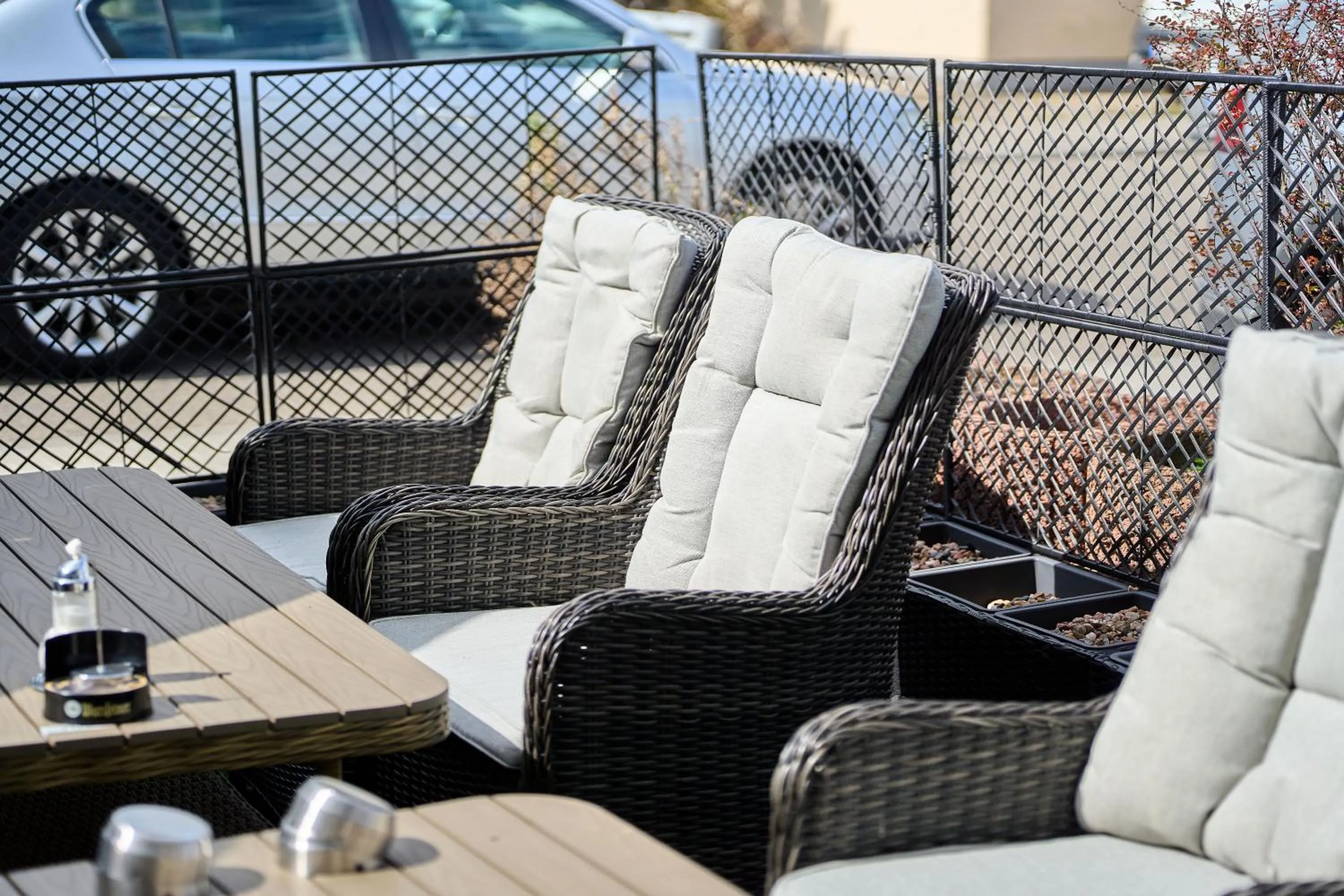 Seating area in eXo Square Heidelberg/Schwetzingen - by SuperFly Hotels