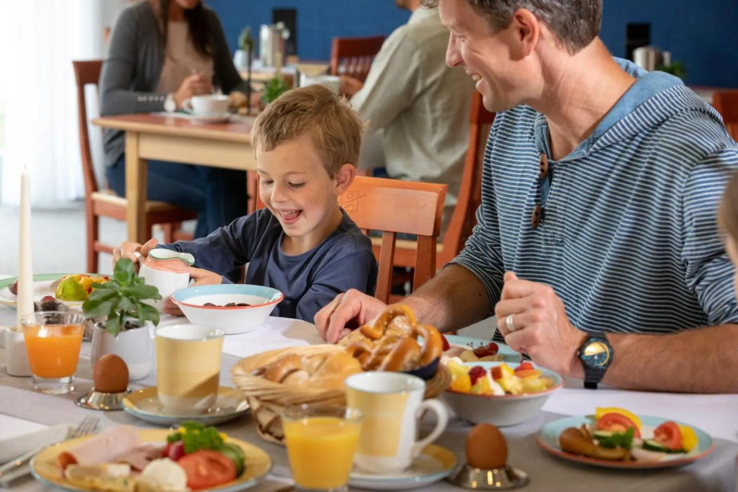 Restaurant/places to eat in JUFA Hotel Nördlingen