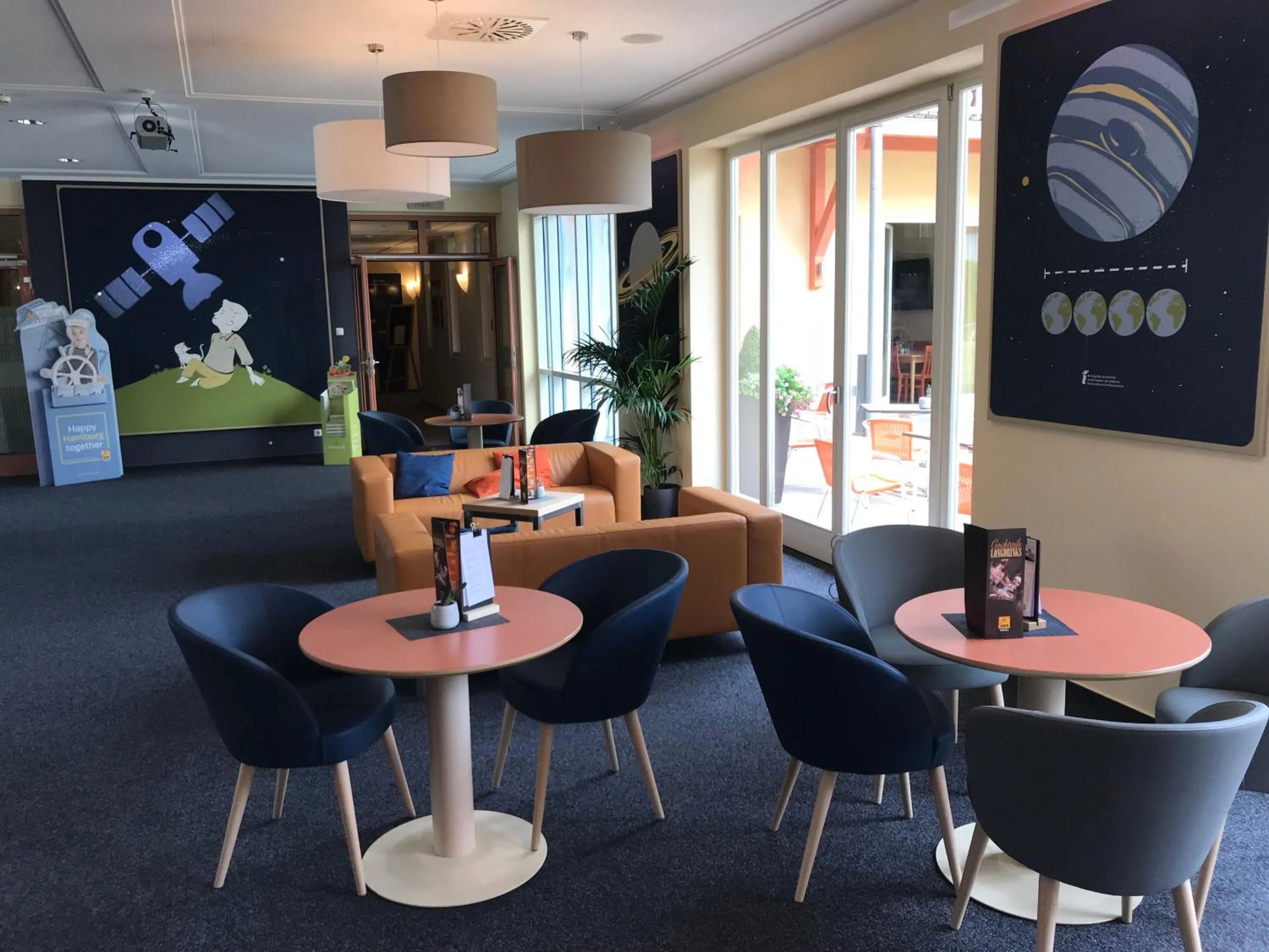 Lobby or reception in JUFA Hotel Nördlingen