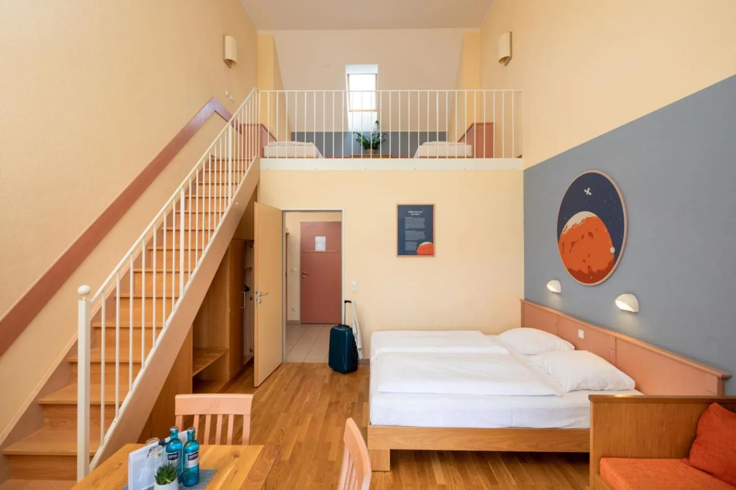 Photo of the whole room, Bed in JUFA Hotel Nördlingen