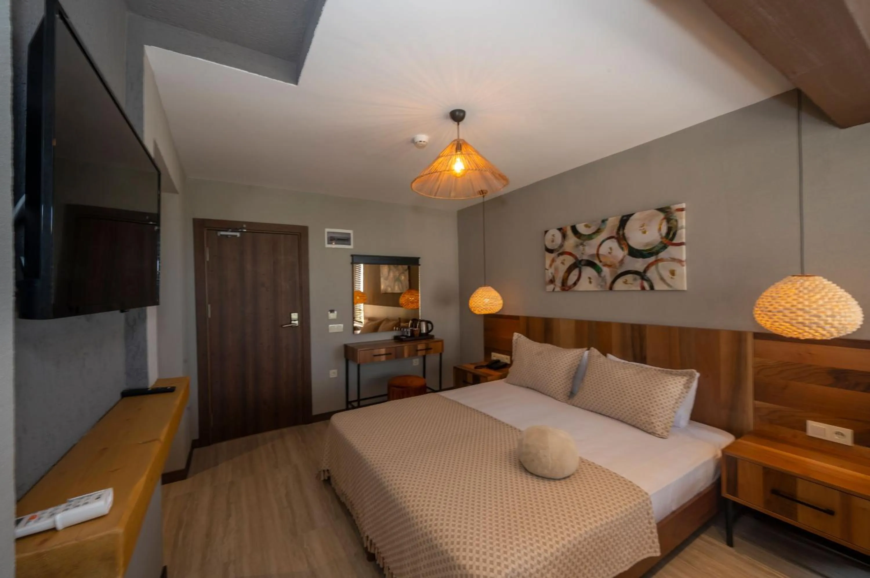 Bed in Villa Siesta Hotel Istanbul Airport