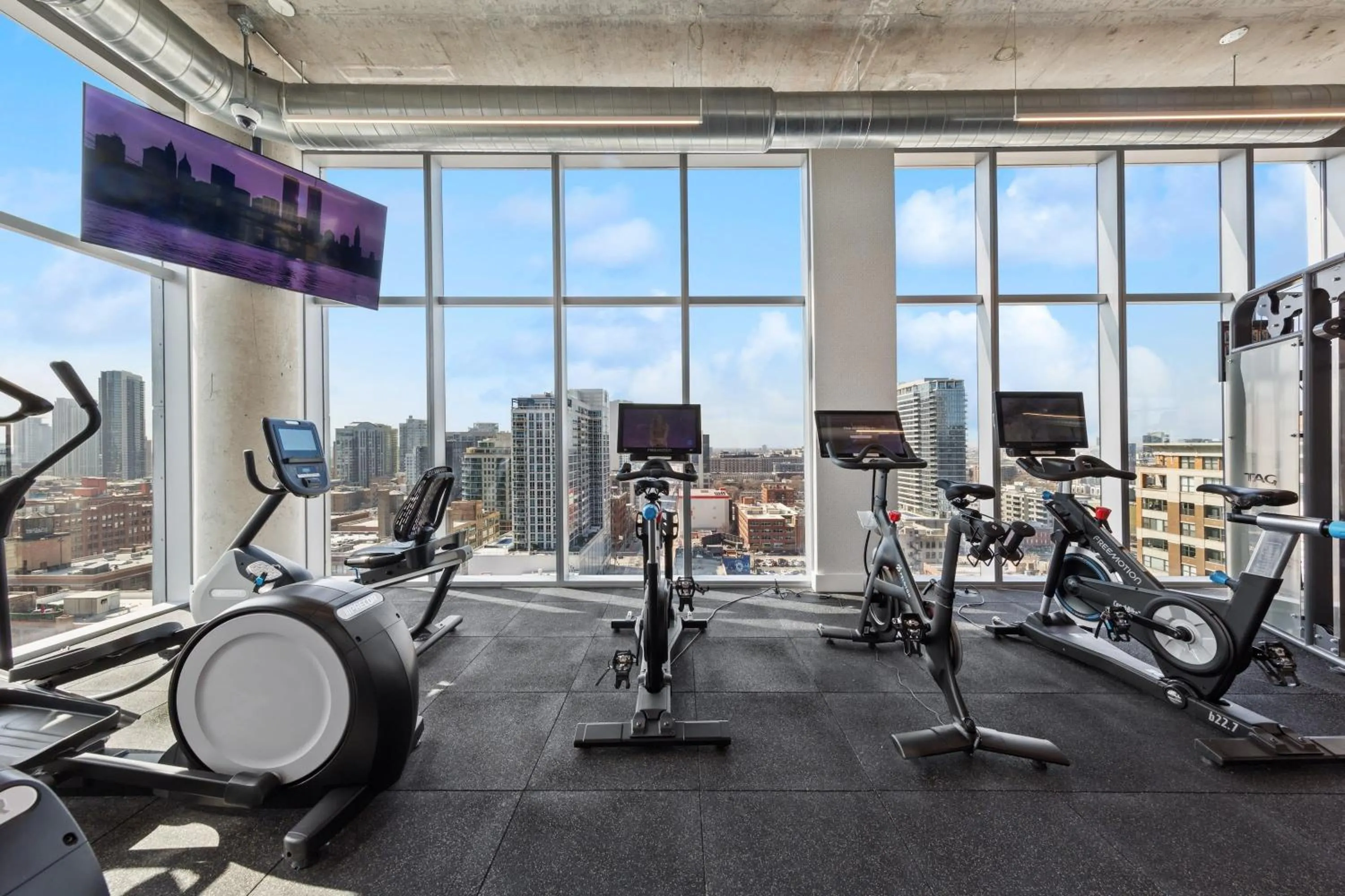 Fitness centre/facilities in Kasa River North Chicago