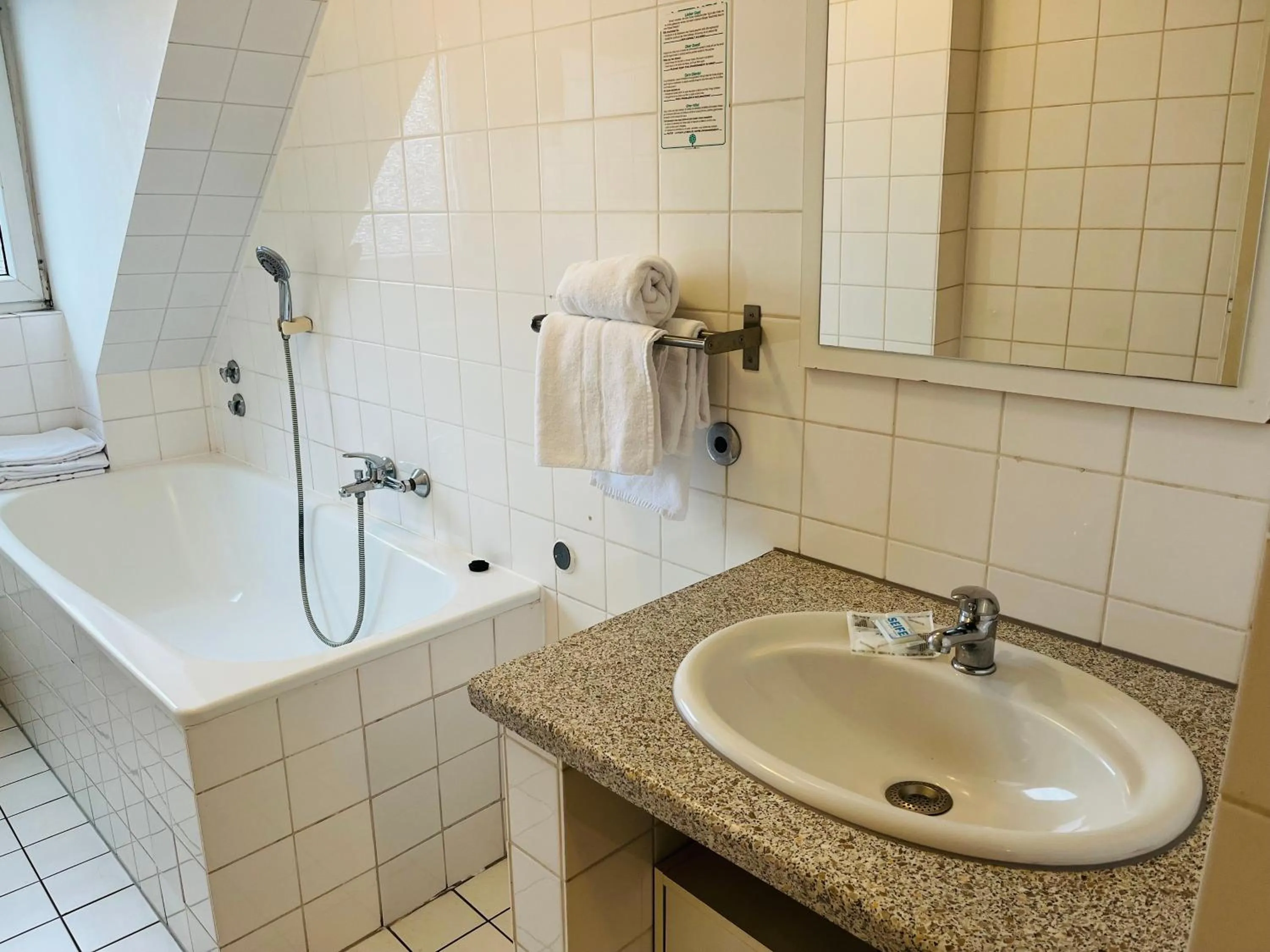 Bathroom in Hotel Westend