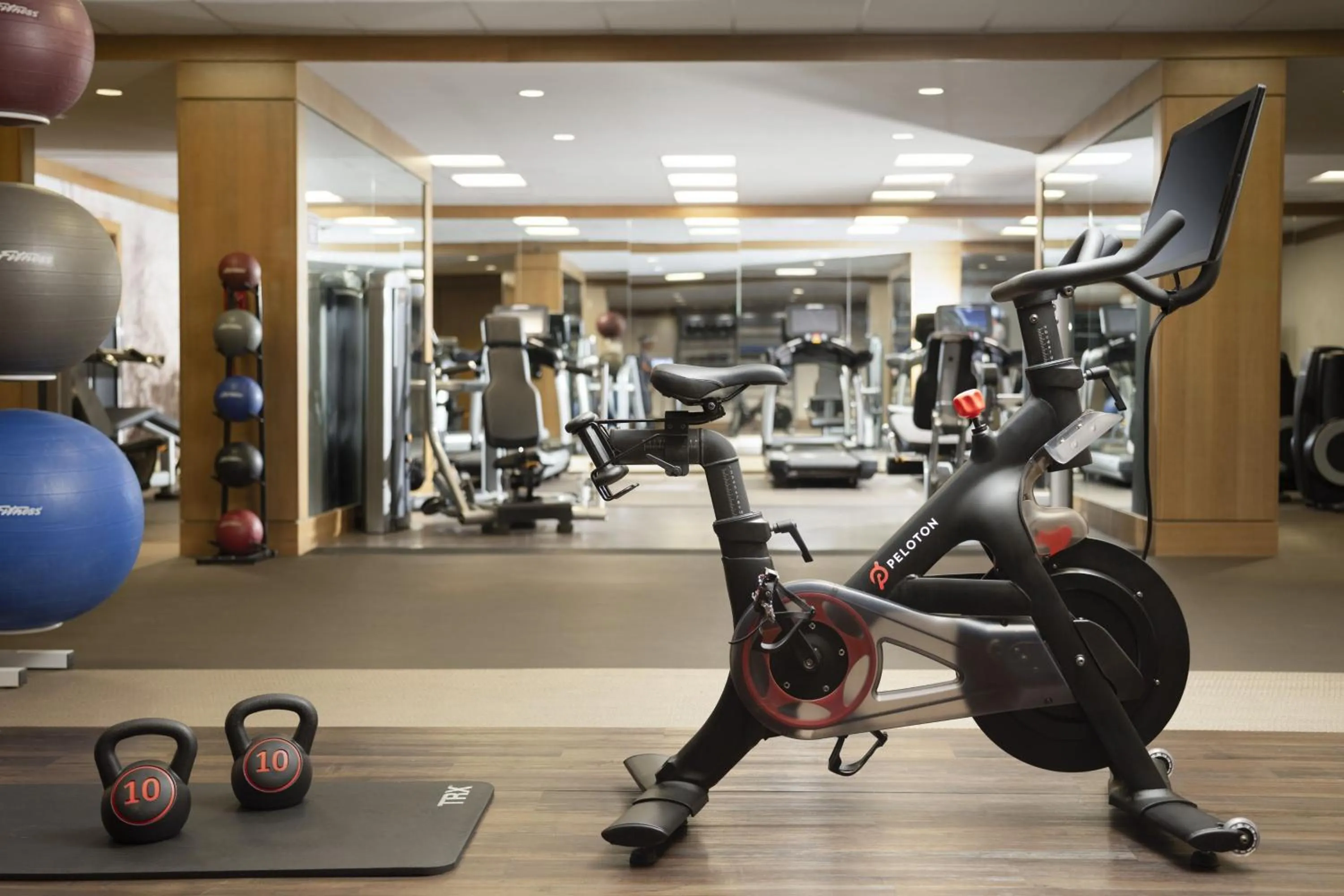 Fitness centre/facilities in The Westin Portland Harborview