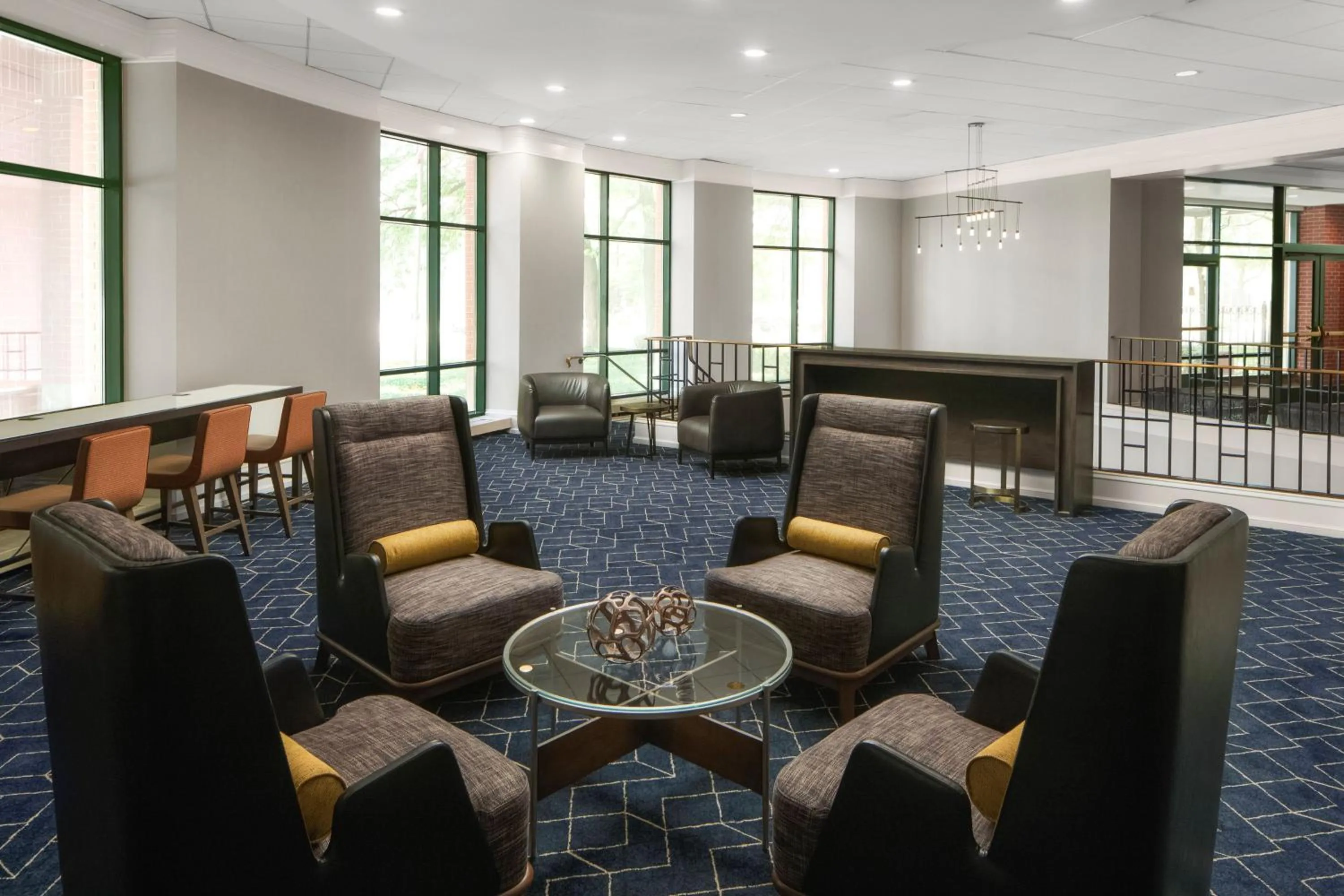 Lobby or reception in Courtyard by Marriott Chicago at Medical District-UIC