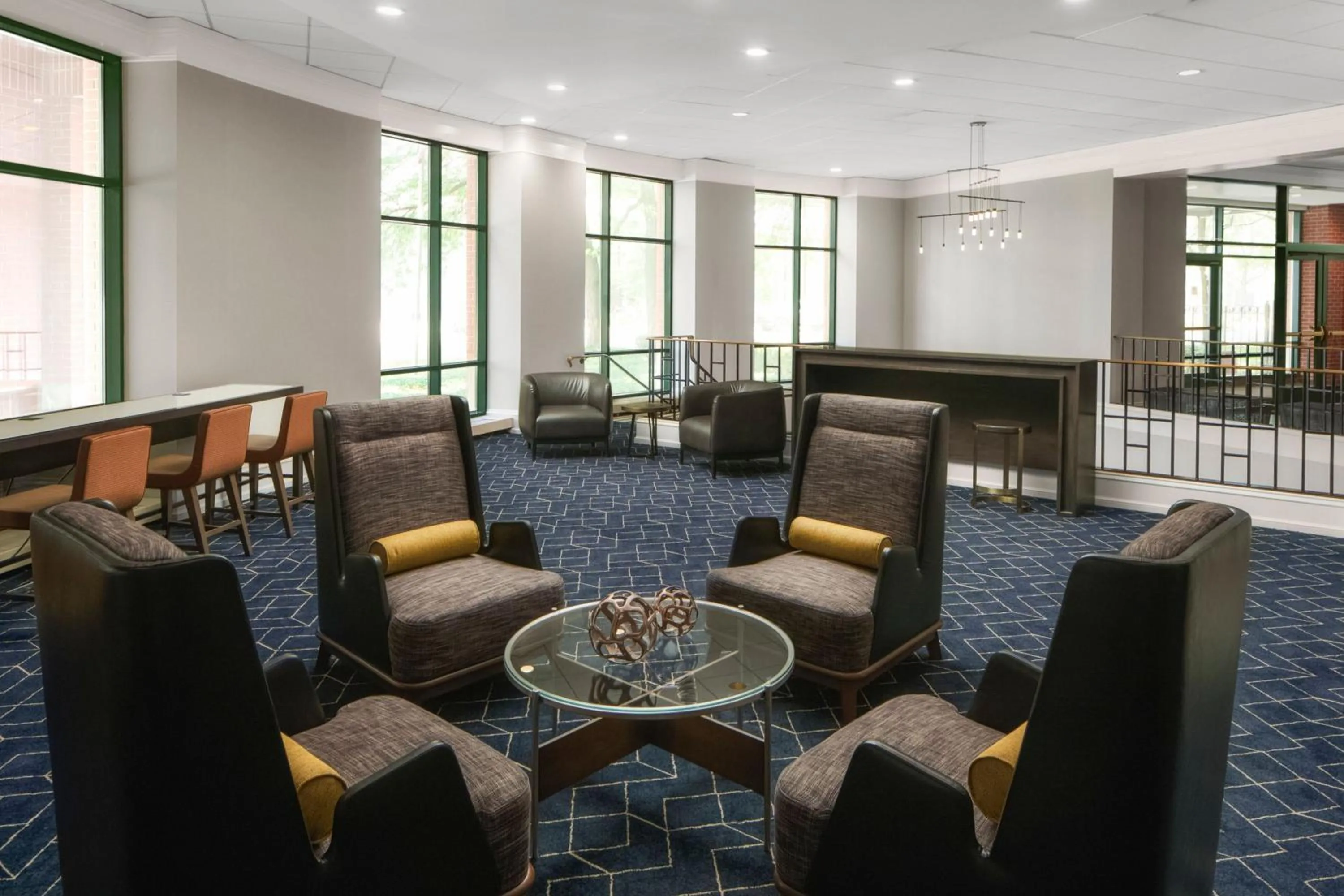 Lobby or reception in Courtyard by Marriott Chicago at Medical District-UIC