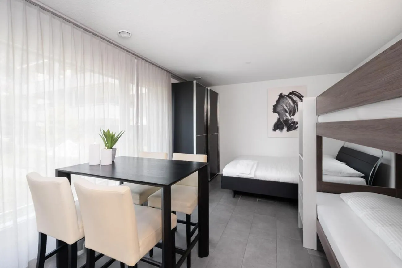 Bed in Studio RAFAEL Interlaken