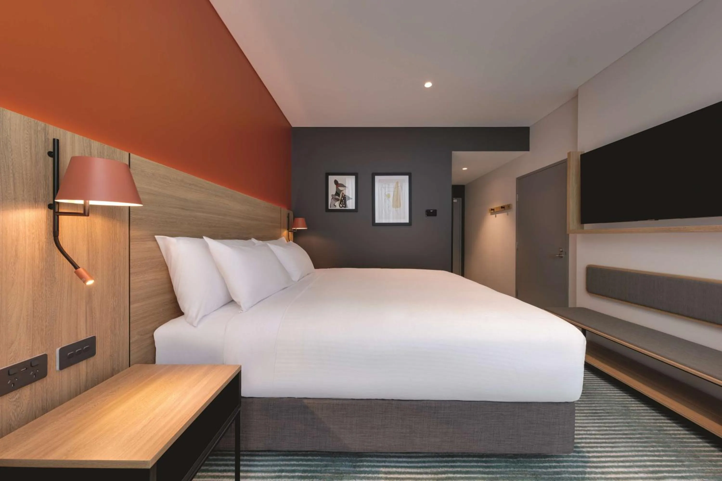 Bedroom, Bed in Travelodge Hotel Hurstville Sydney