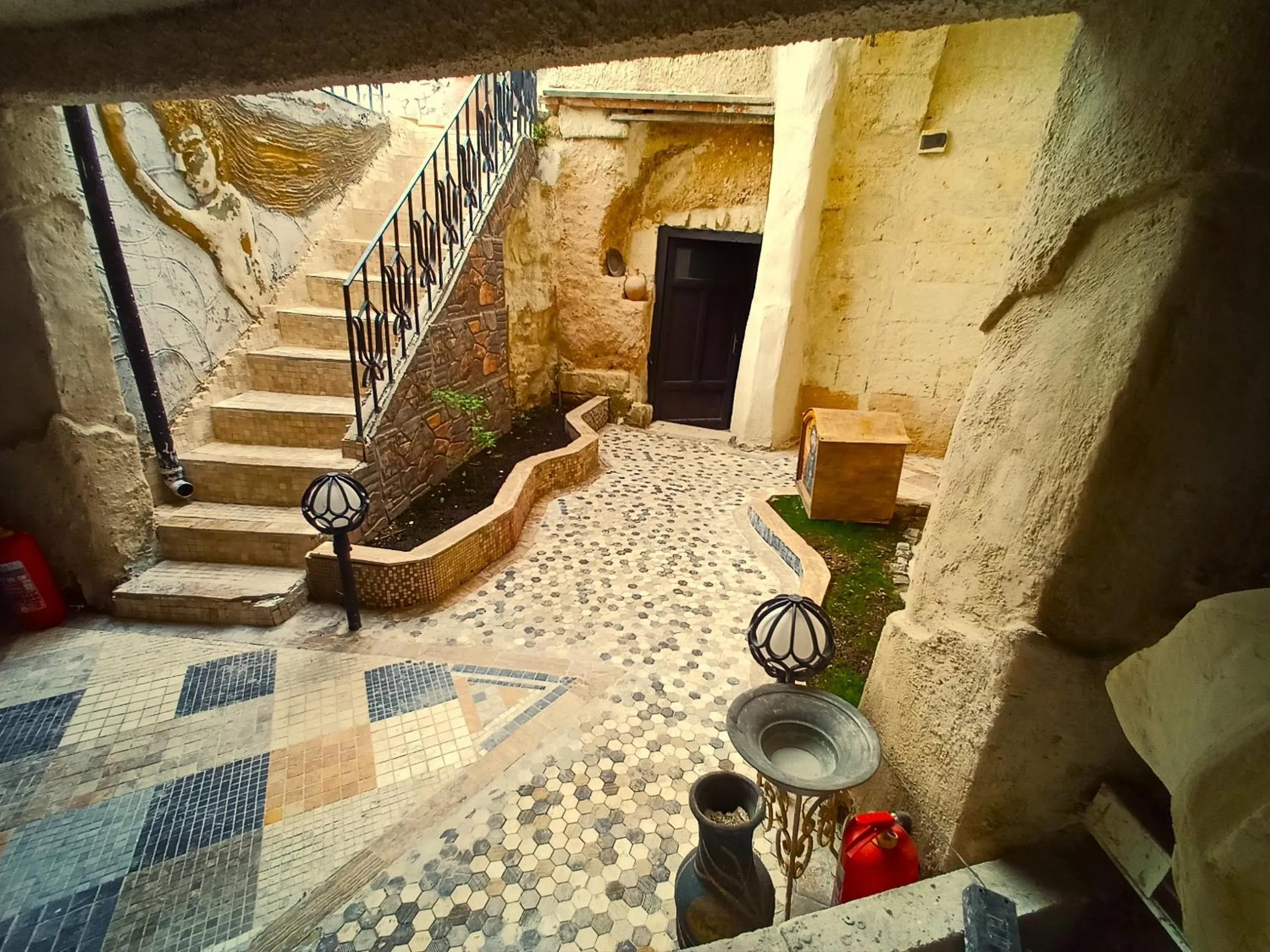 Property building in stone age cappadocia