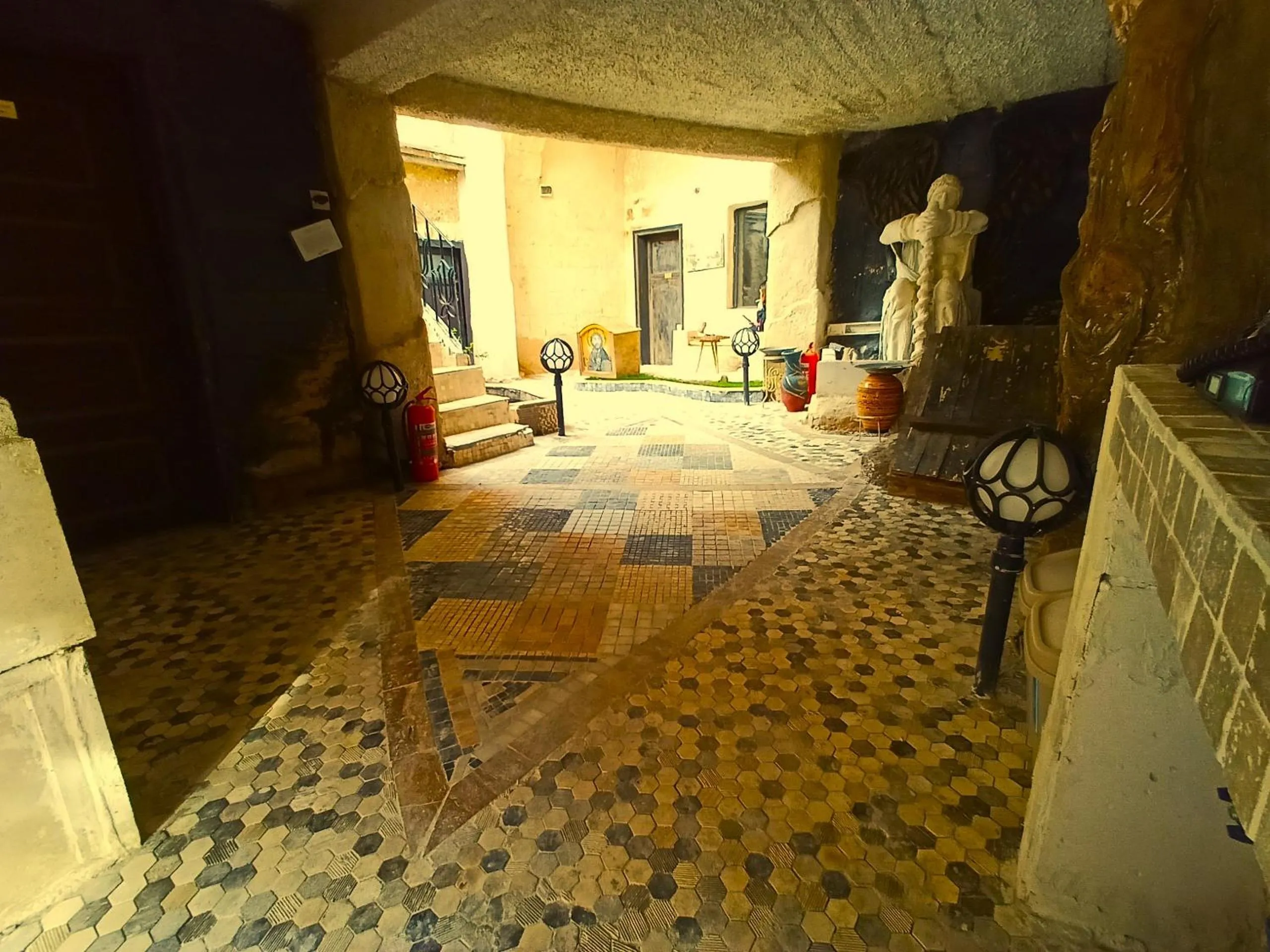 Property building in stone age cappadocia