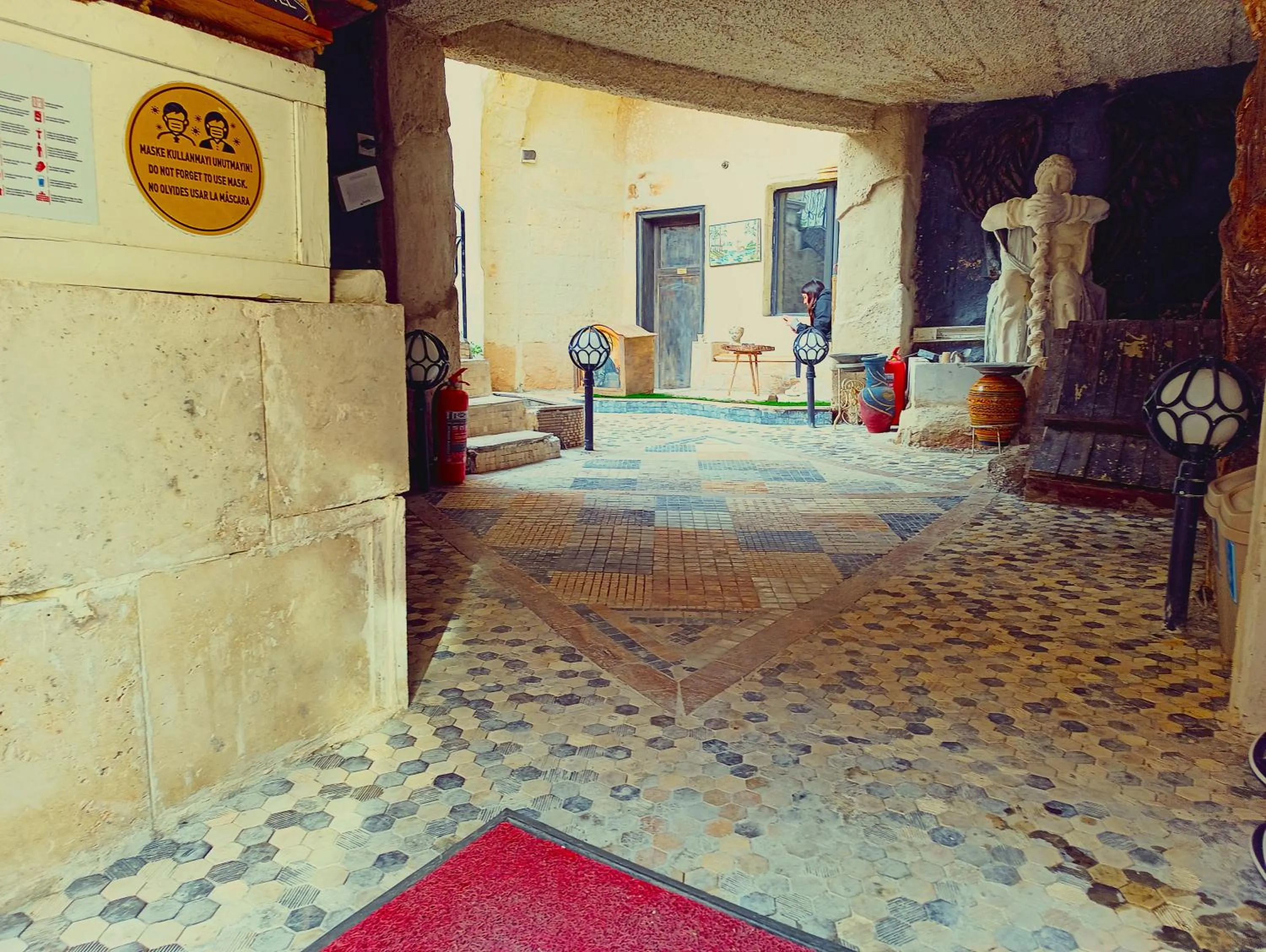 Property building in stone age cappadocia