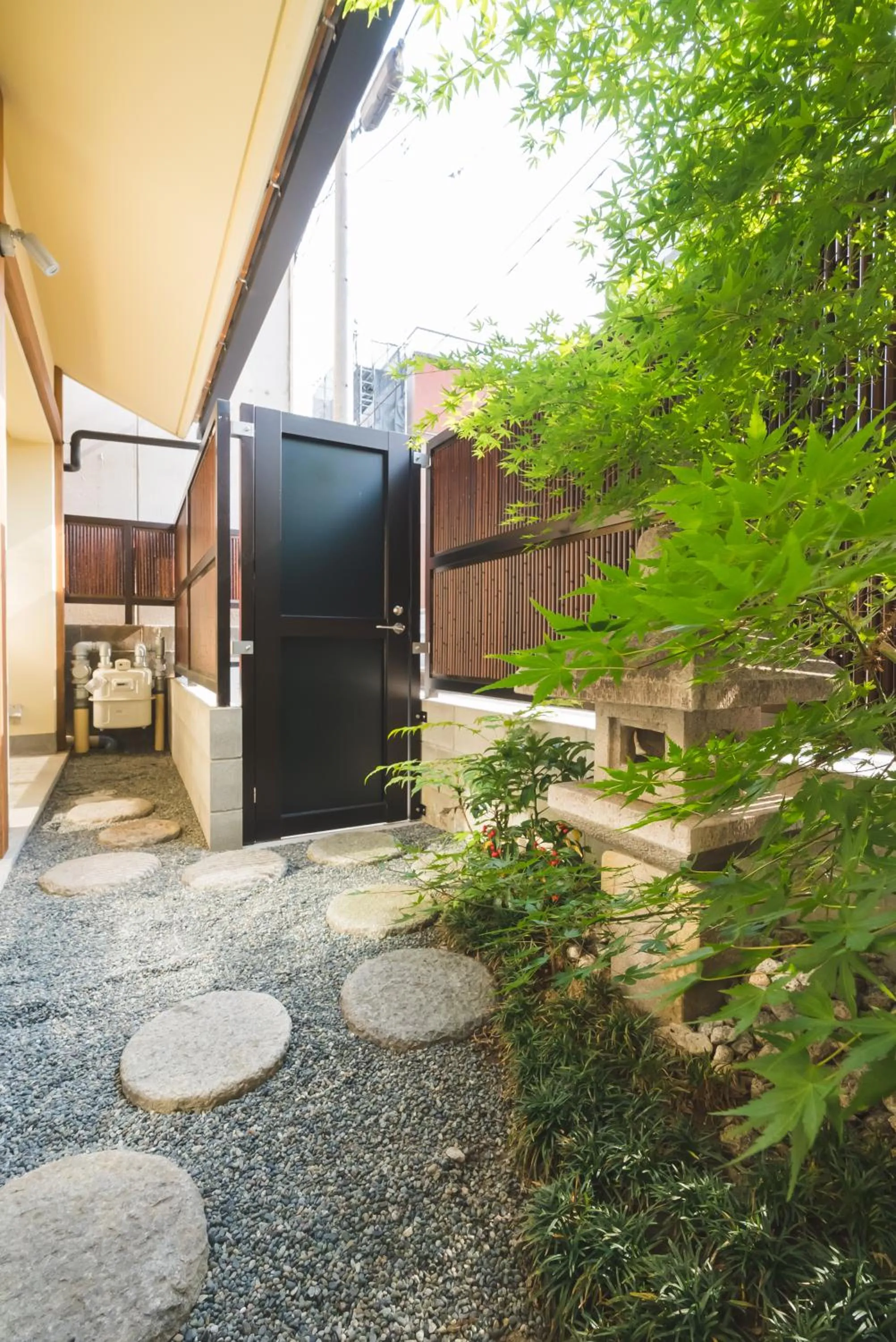 Garden in Kyoto Earth Hotel