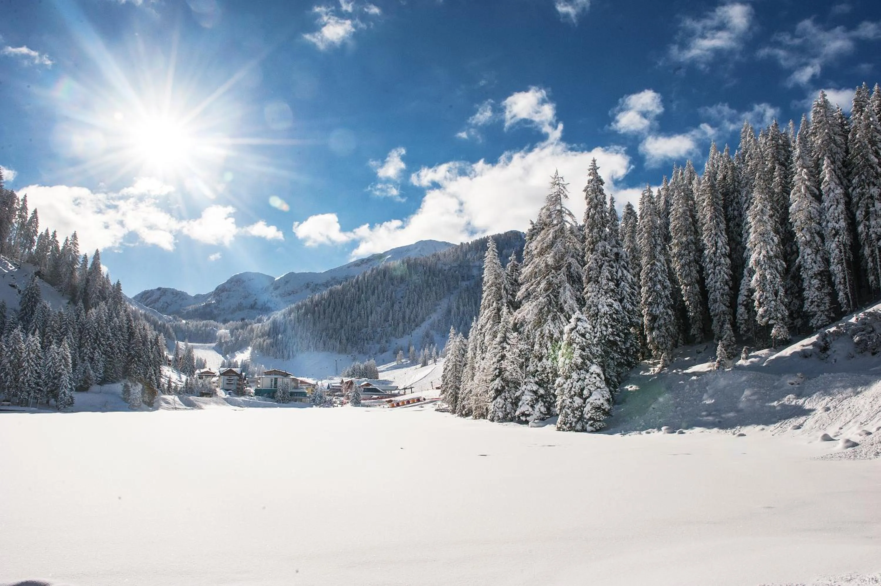 Natural landscape in FIRSTpeak Zauchensee
