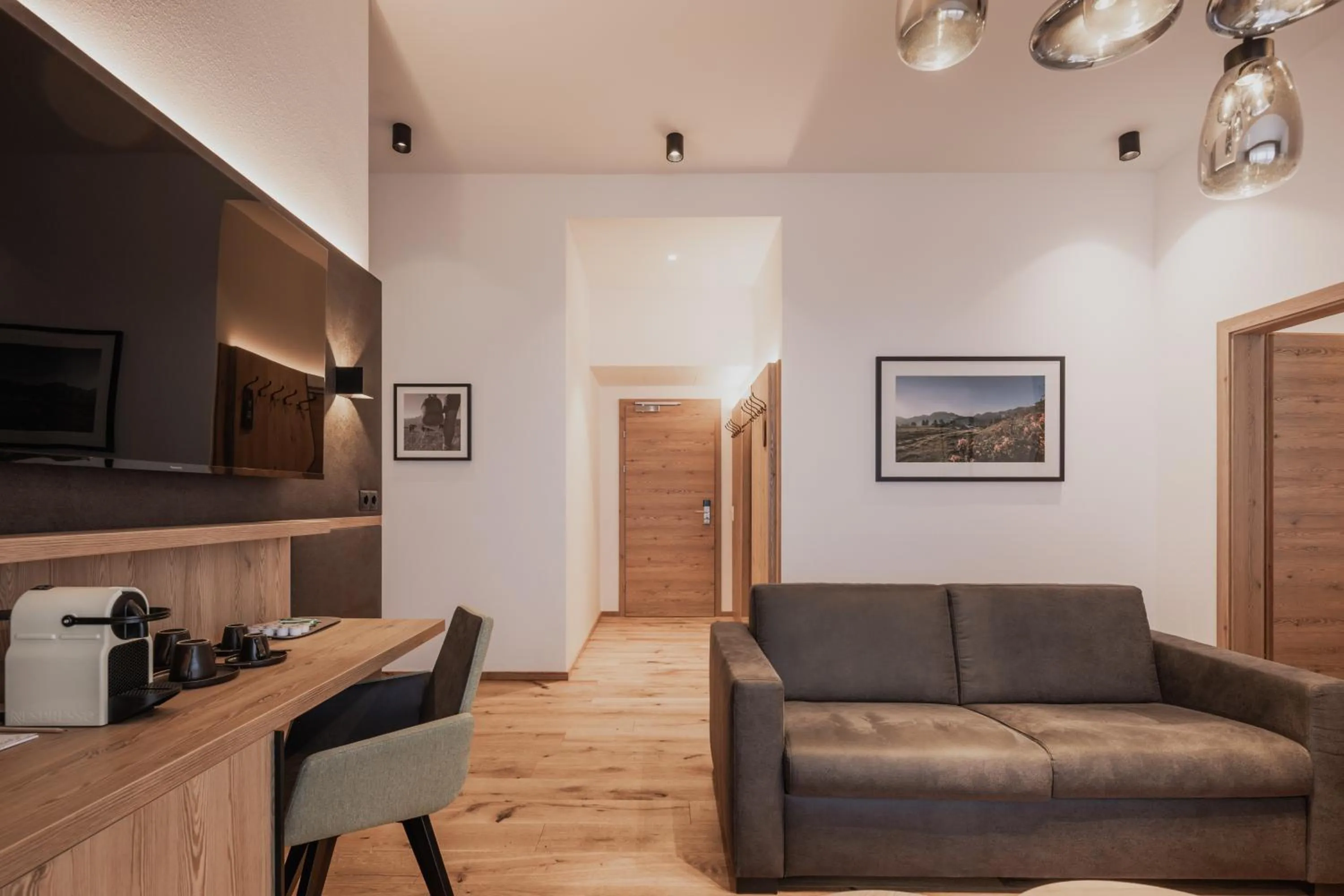 Living room in FIRSTpeak Zauchensee