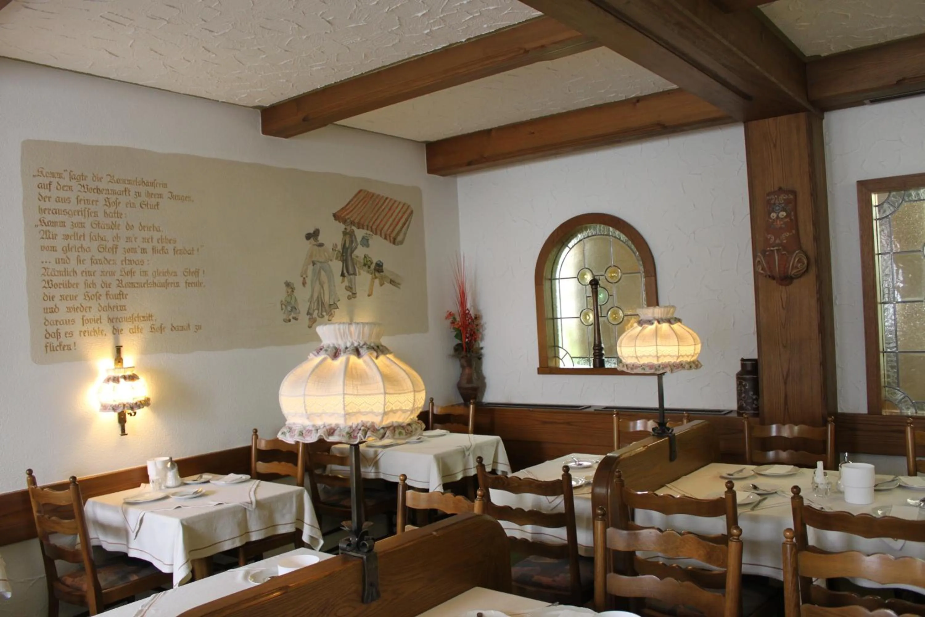 Restaurant/places to eat in Hotel Gasthof Traube