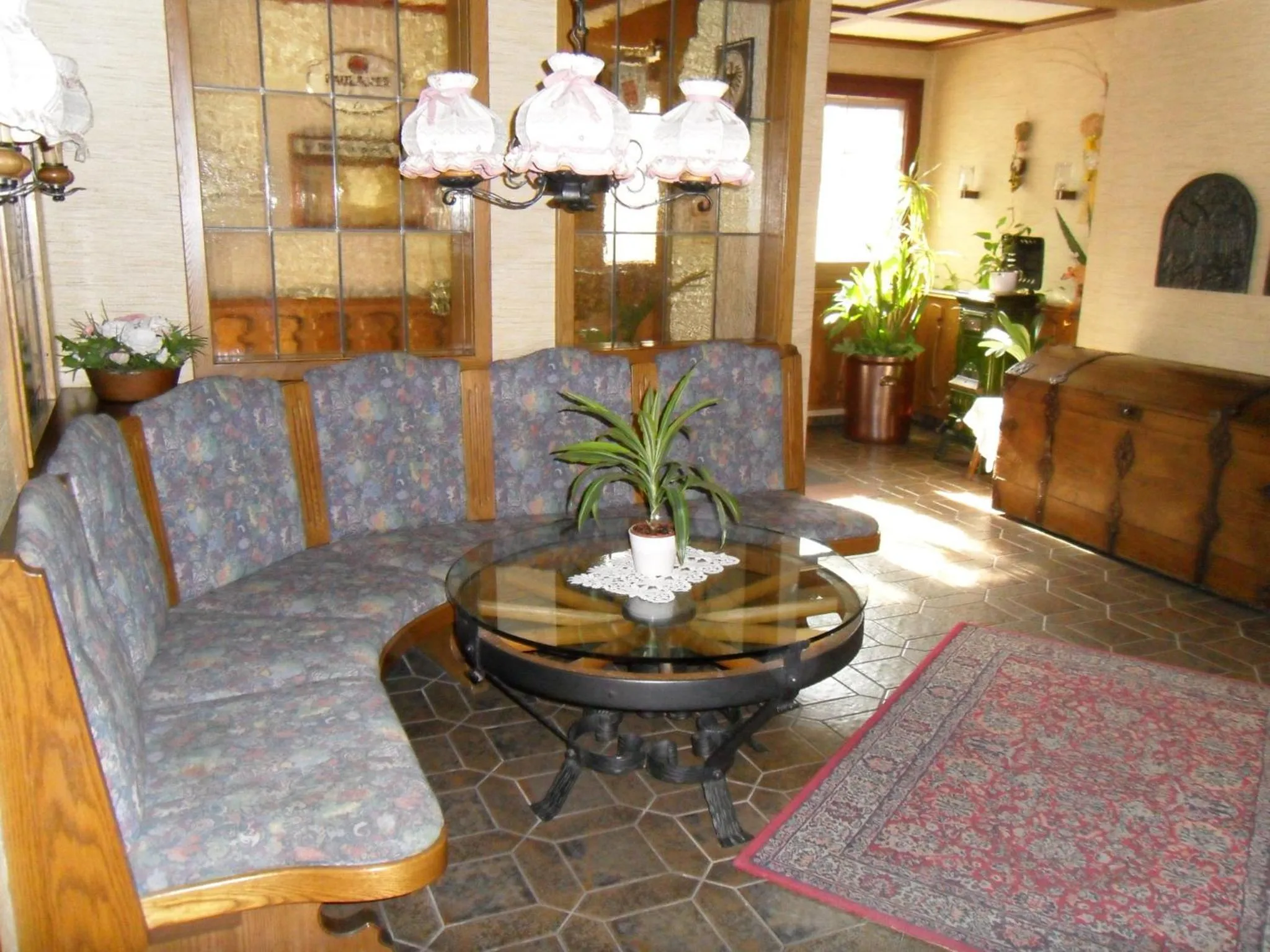 Lobby or reception in Hotel Gasthof Traube