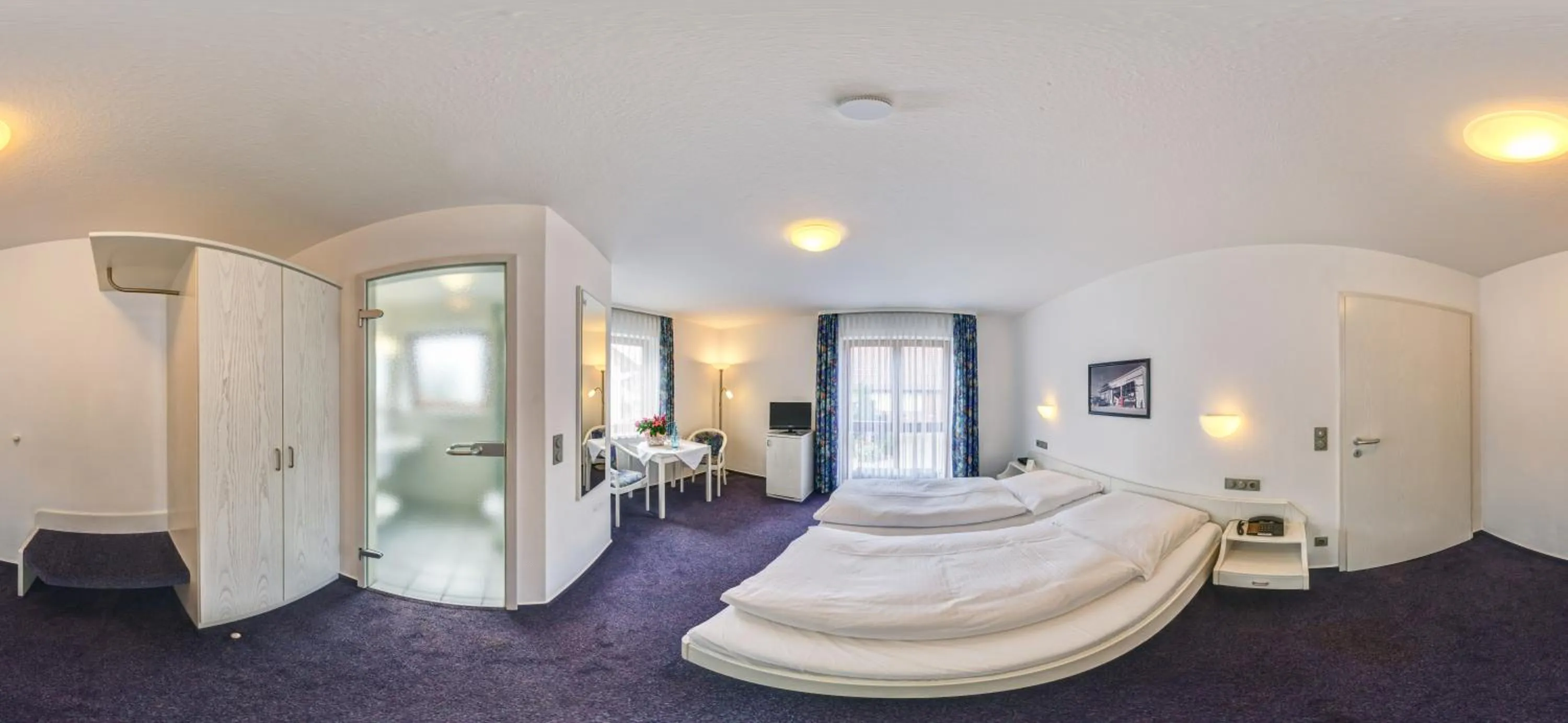 Bed in Hotel Gasthof Traube