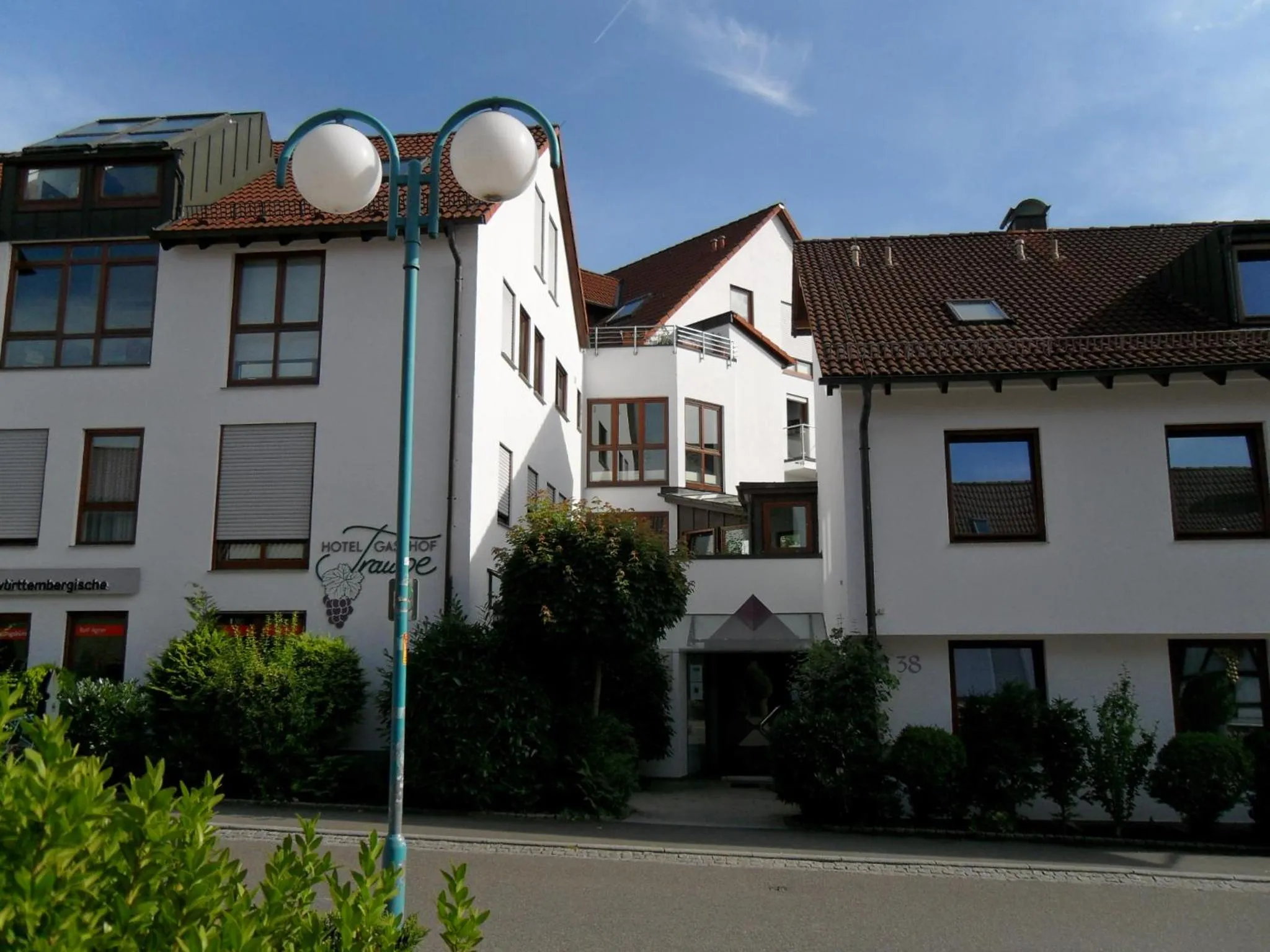 Property building in Hotel Gasthof Traube