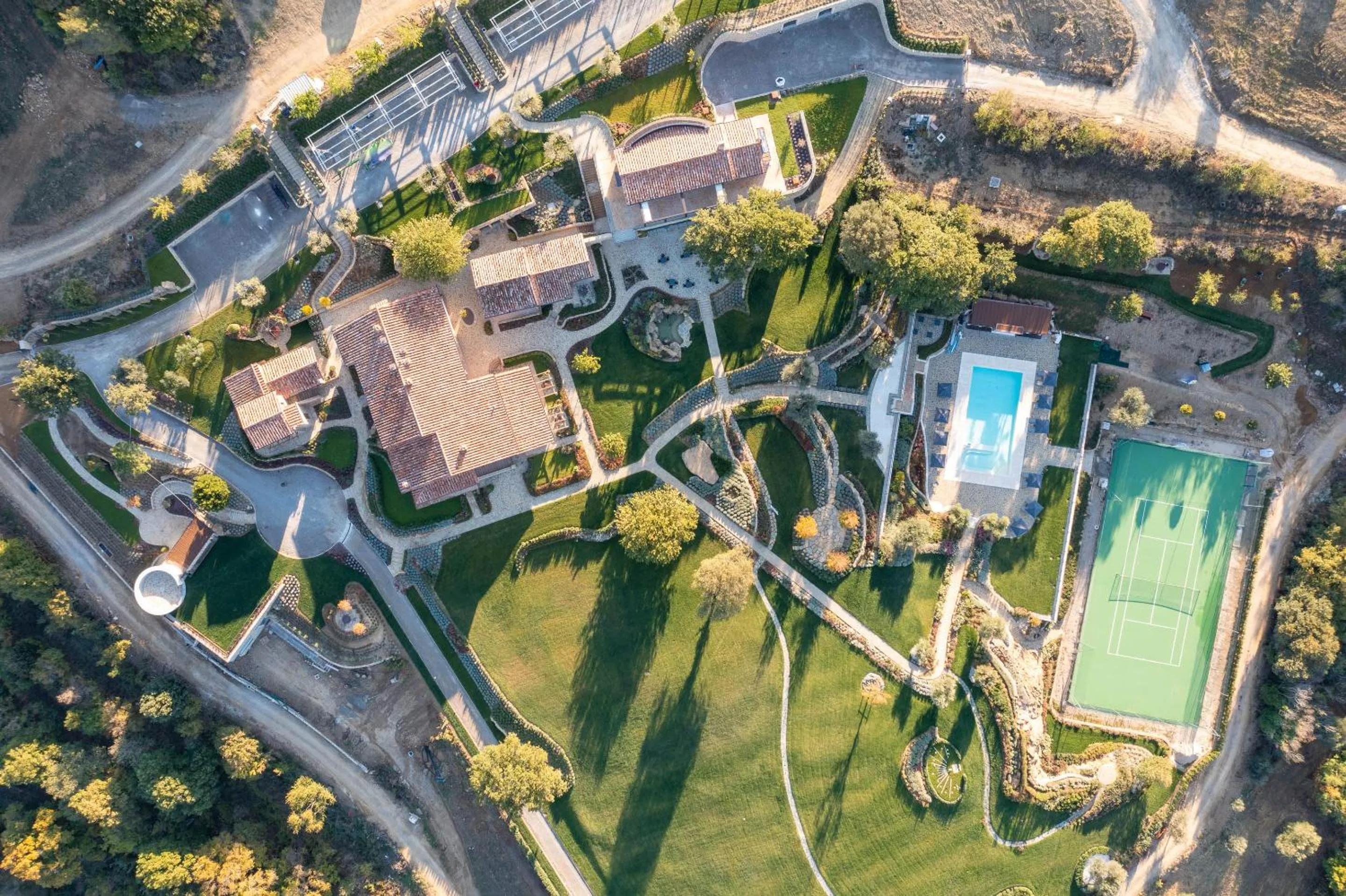 Bird's eye view in I Borghi dell'Eremo