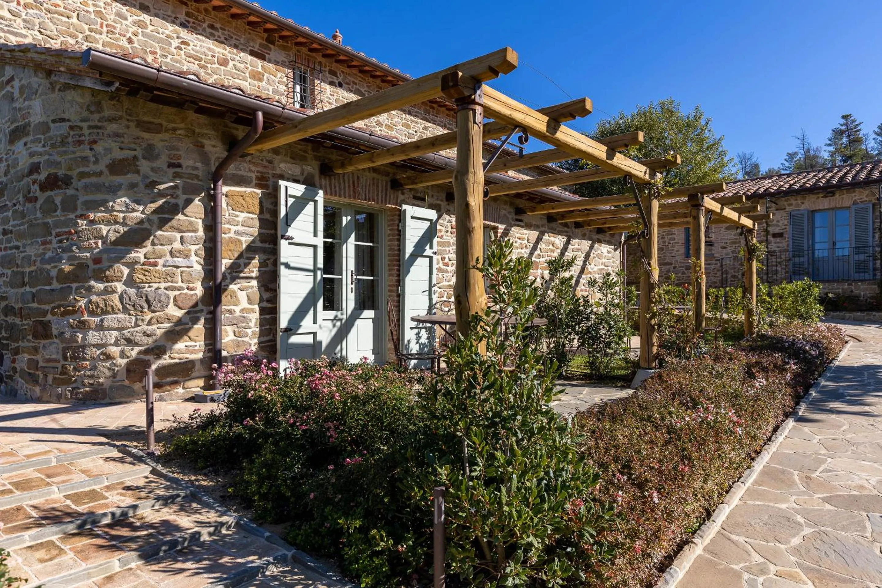 Patio in I Borghi dell'Eremo