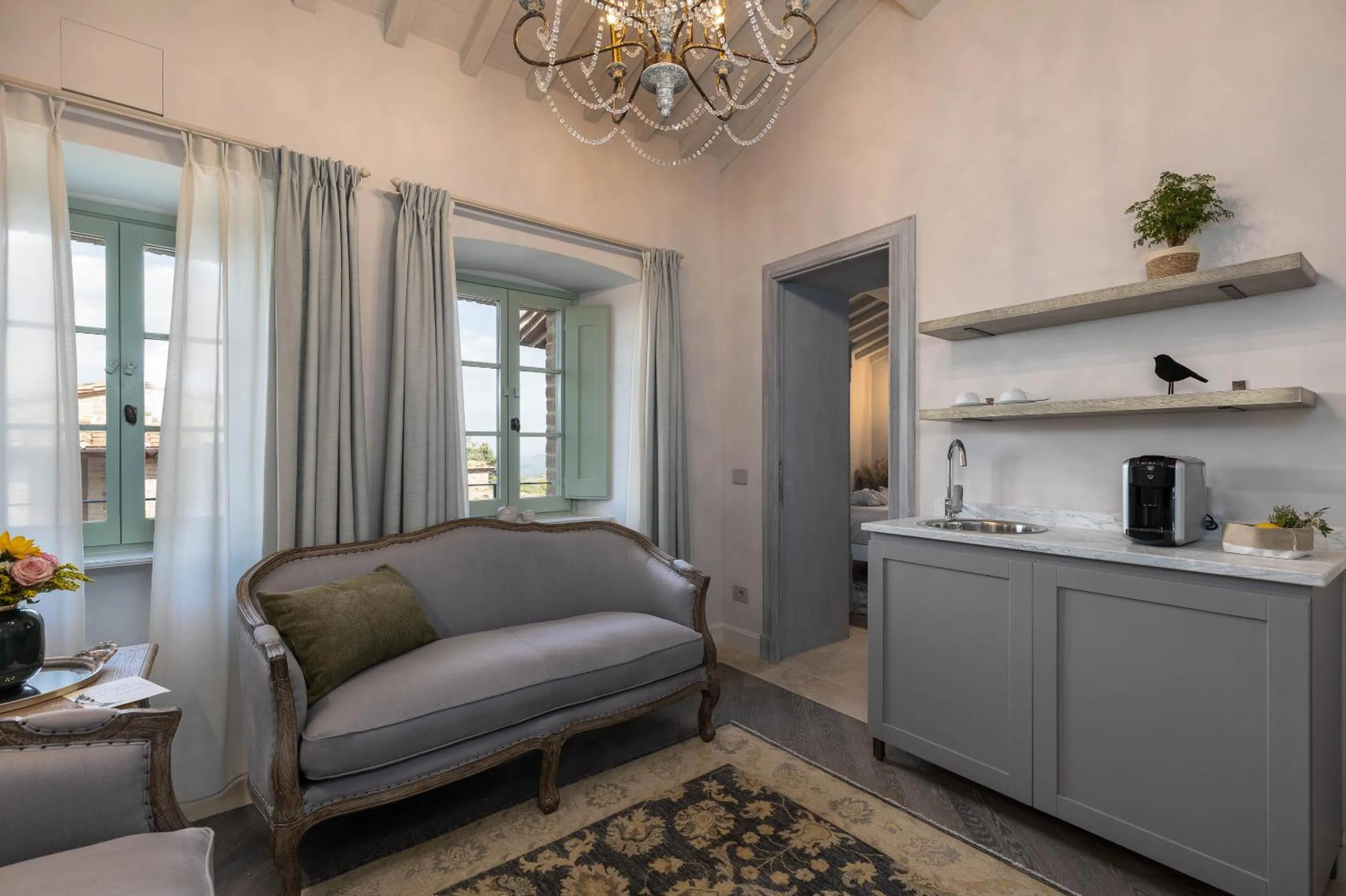 Living room in I Borghi dell'Eremo