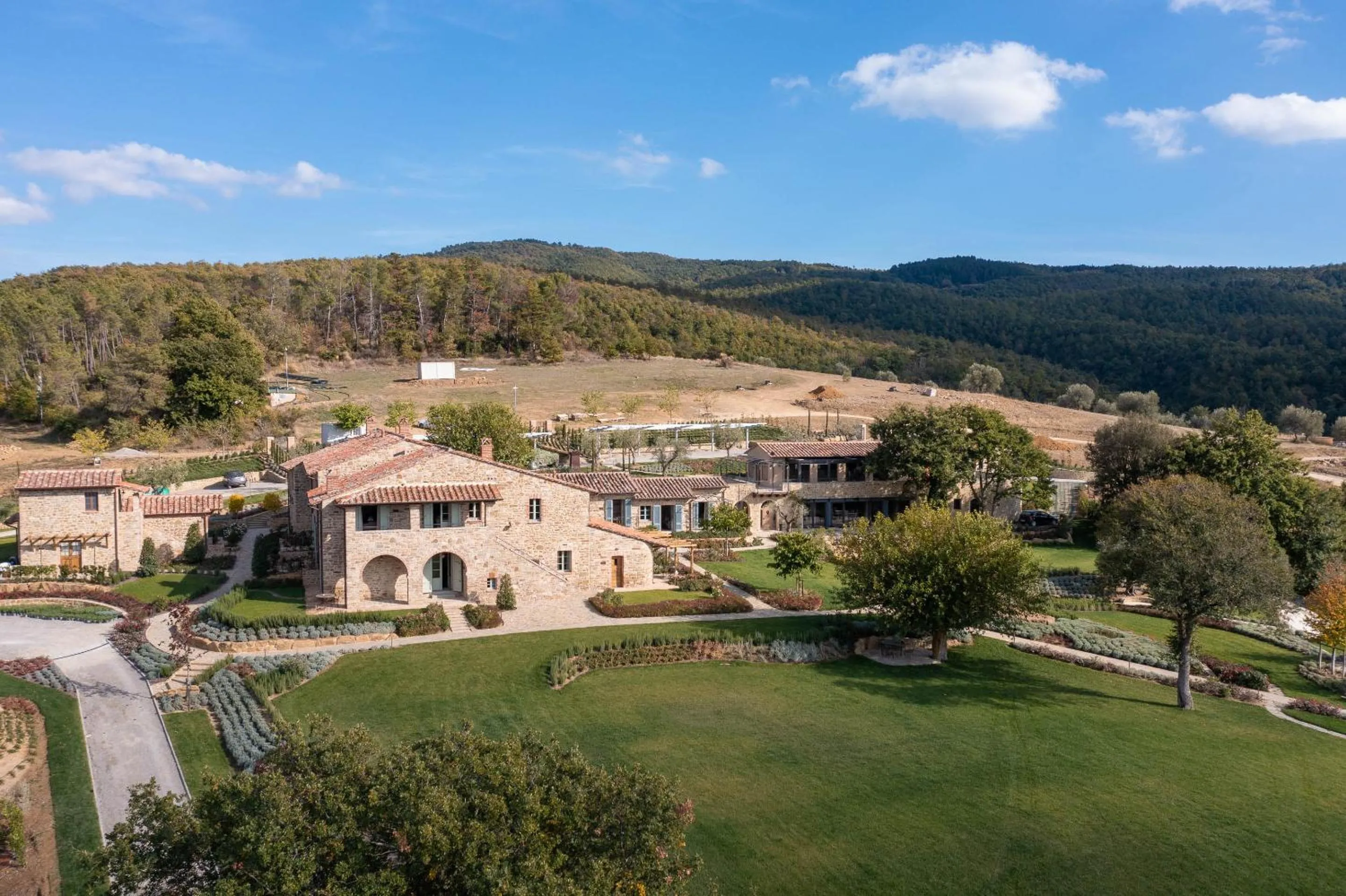 Bird's eye view in I Borghi dell'Eremo