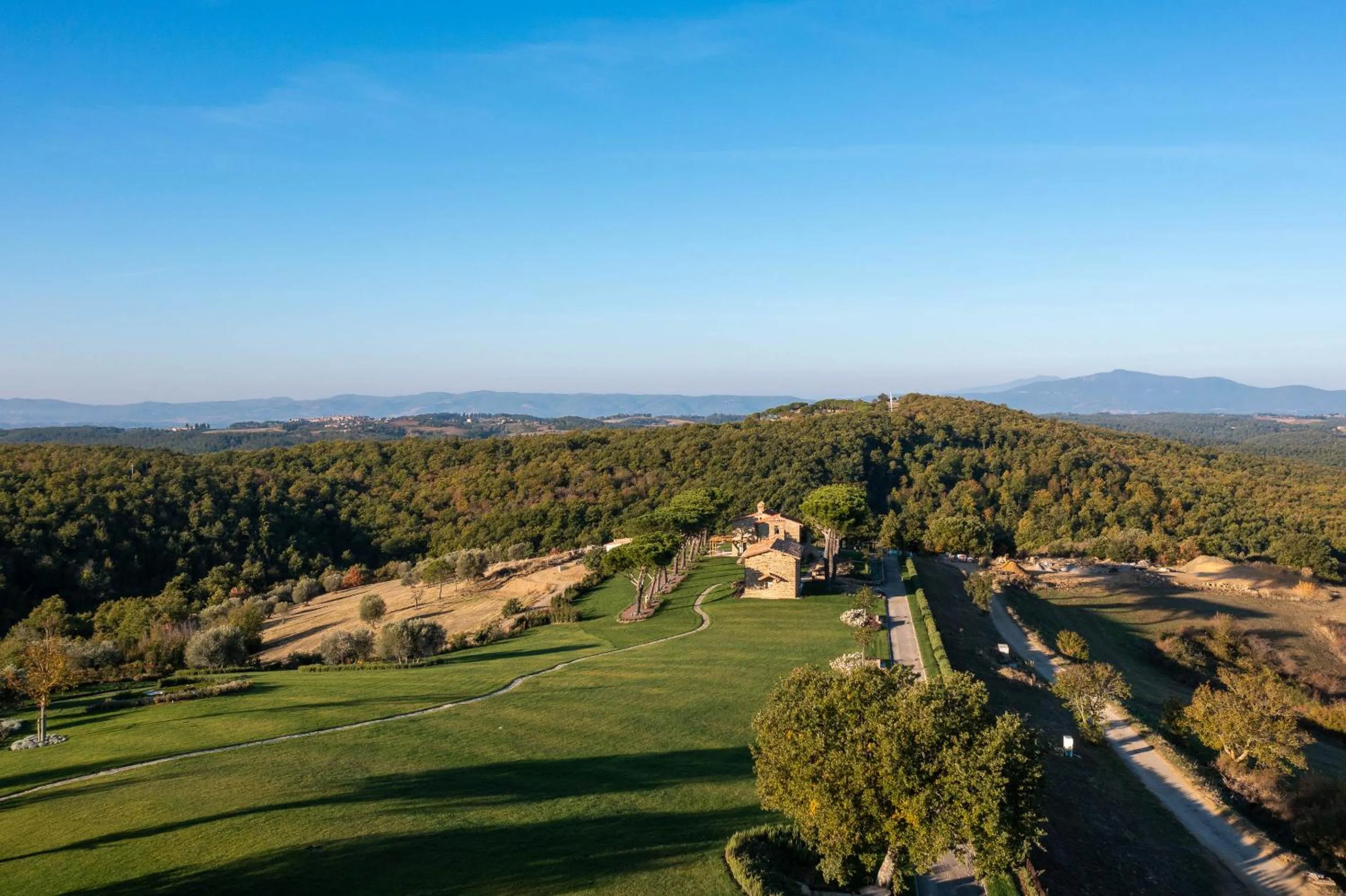 Bird's eye view in I Borghi dell'Eremo