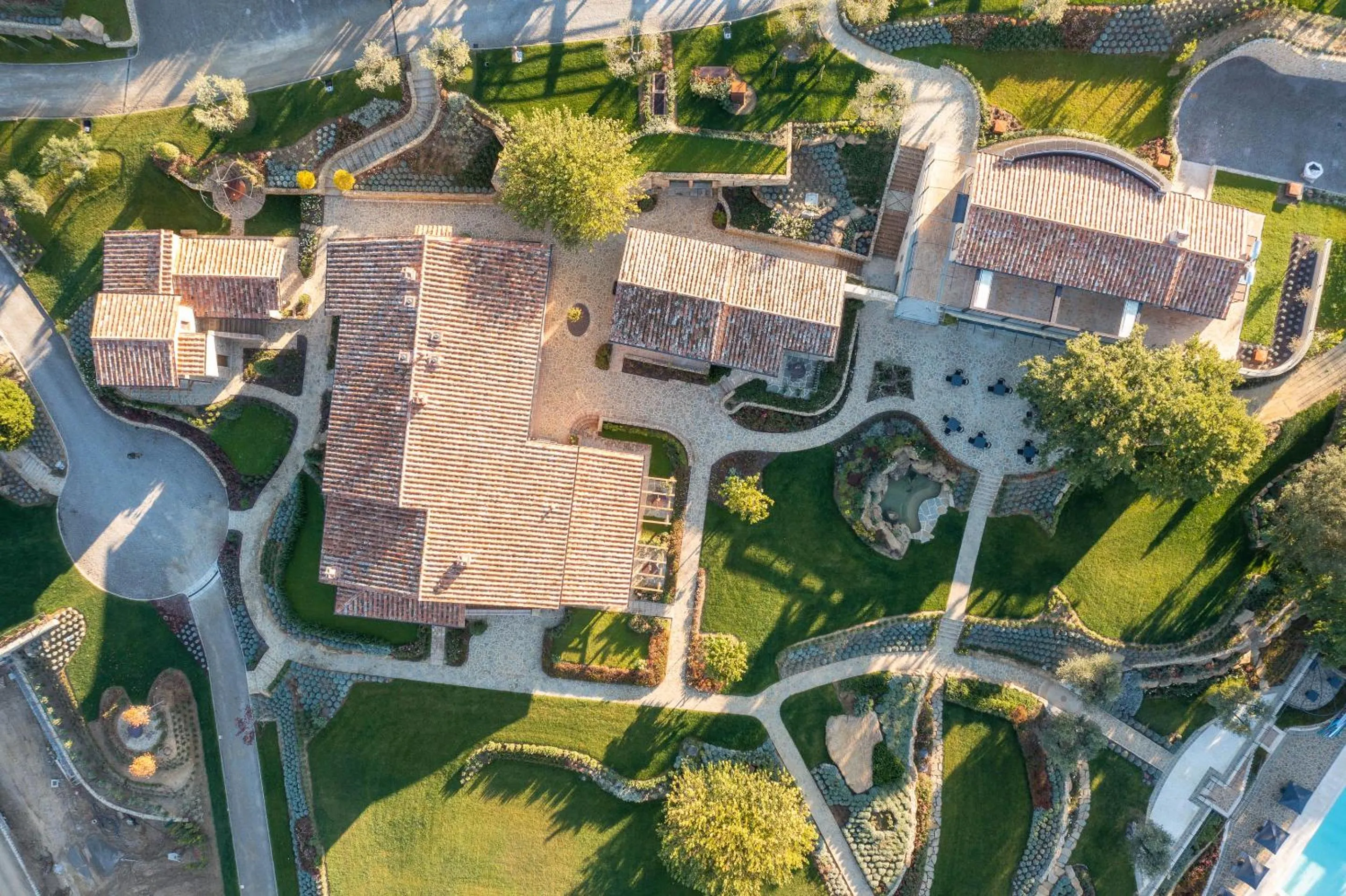 Bird's eye view in I Borghi dell'Eremo