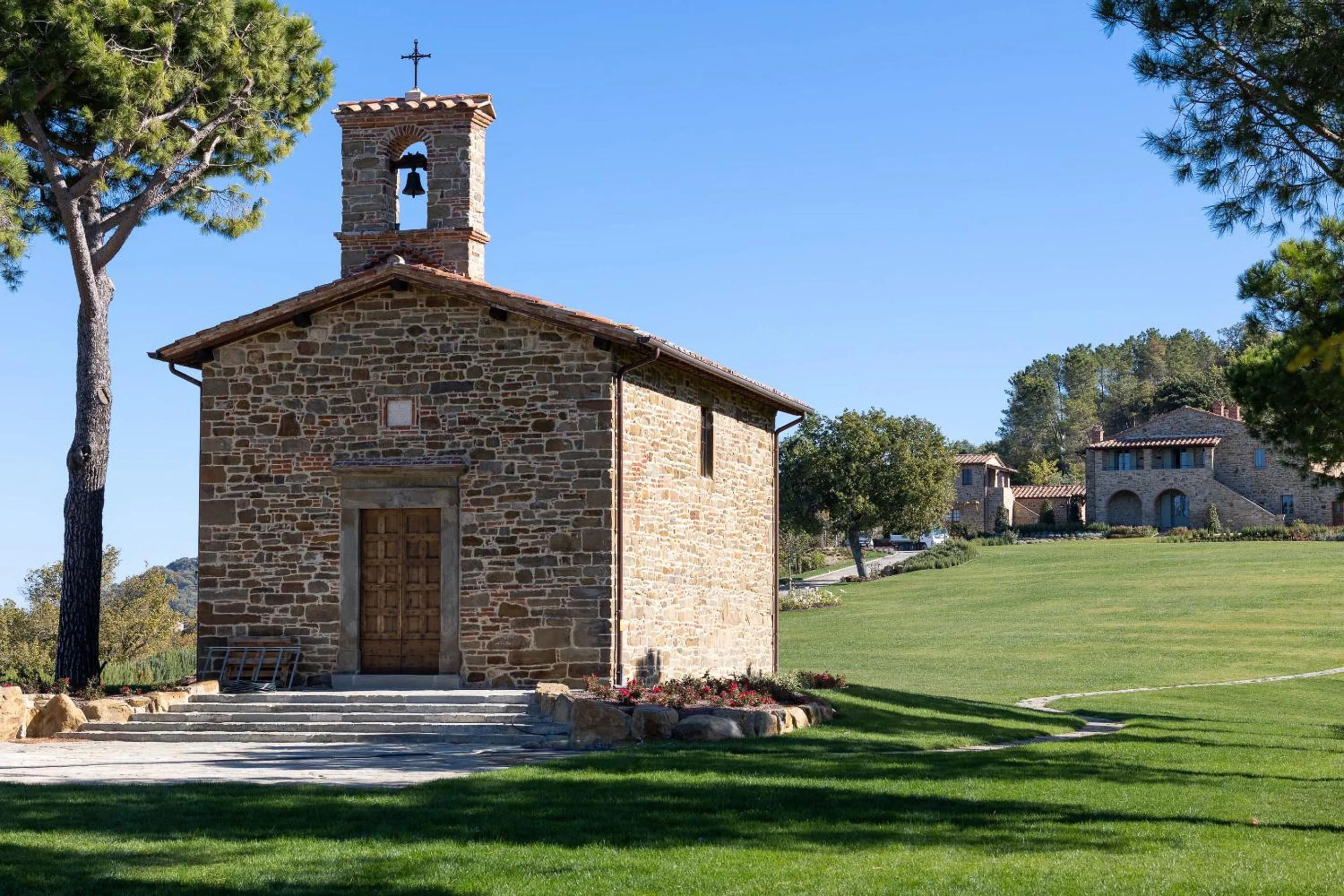 Garden view in I Borghi dell'Eremo