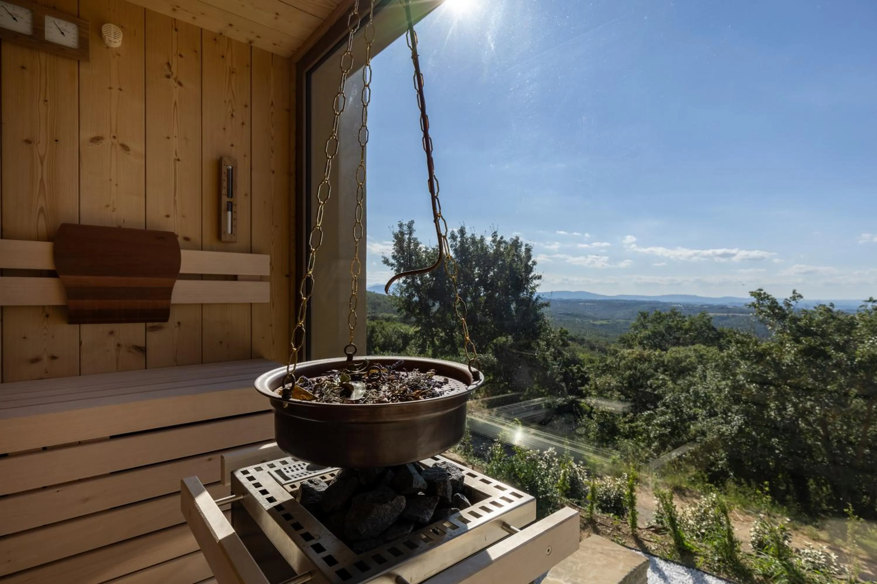 Sauna in I Borghi dell'Eremo
