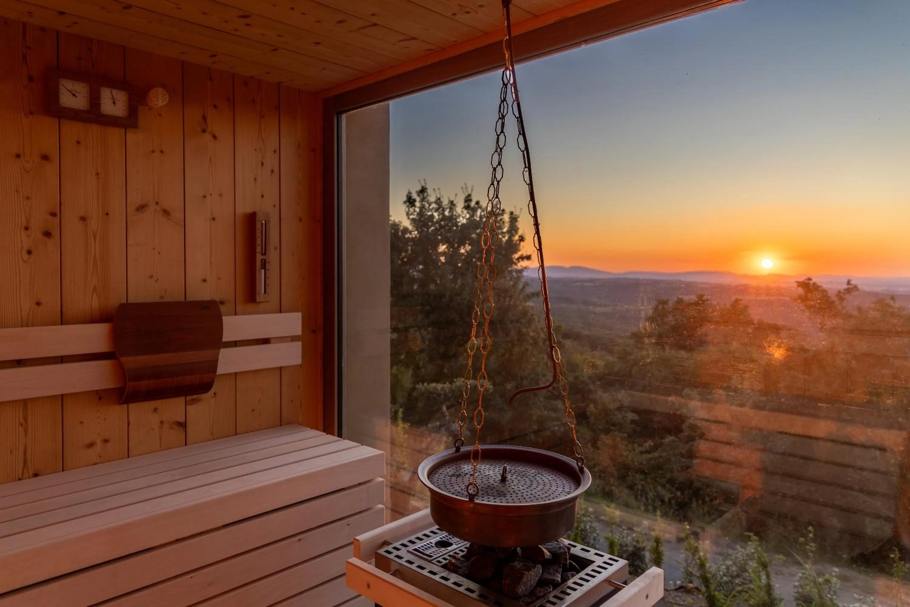 Sauna in I Borghi dell'Eremo