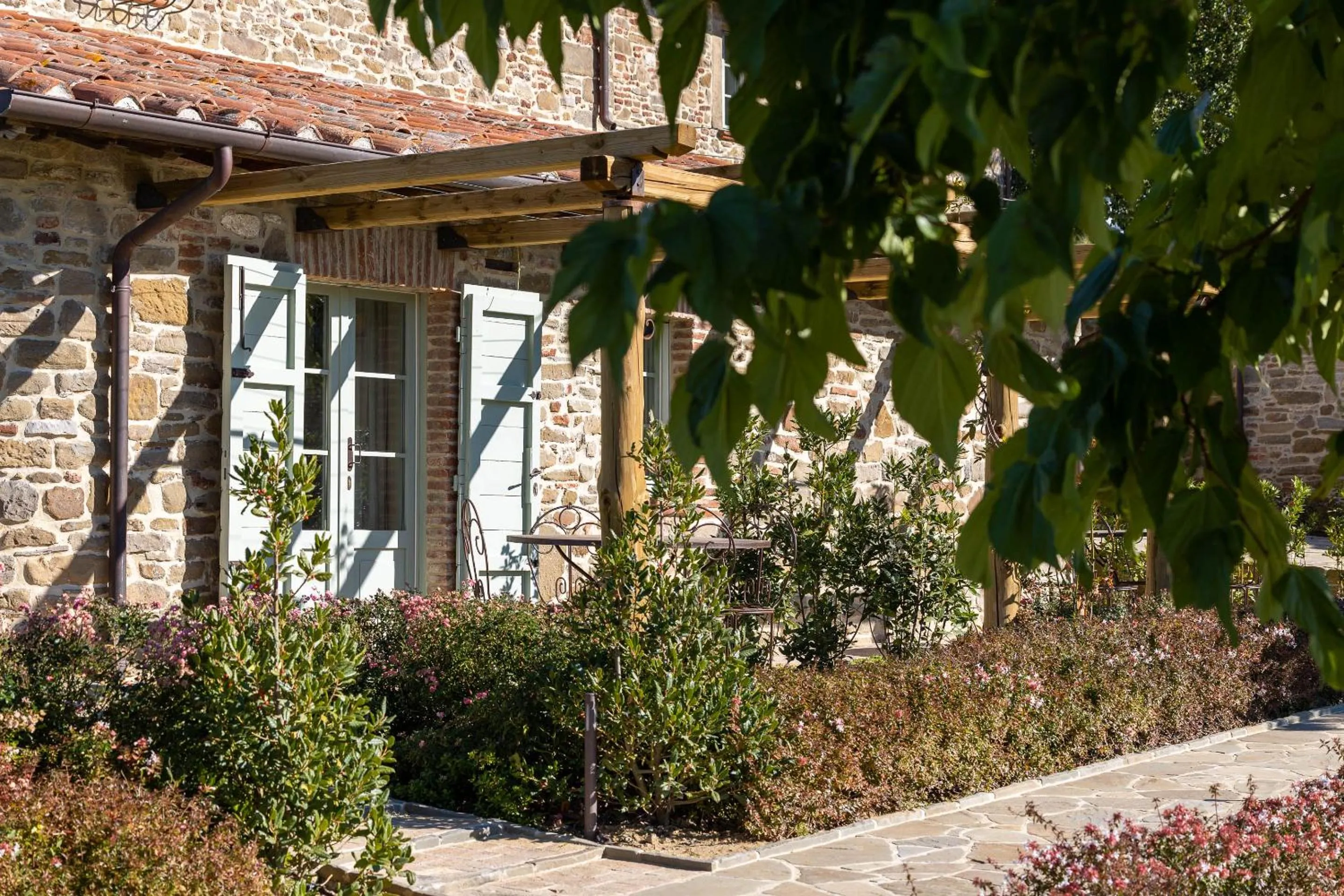 Patio in I Borghi dell'Eremo