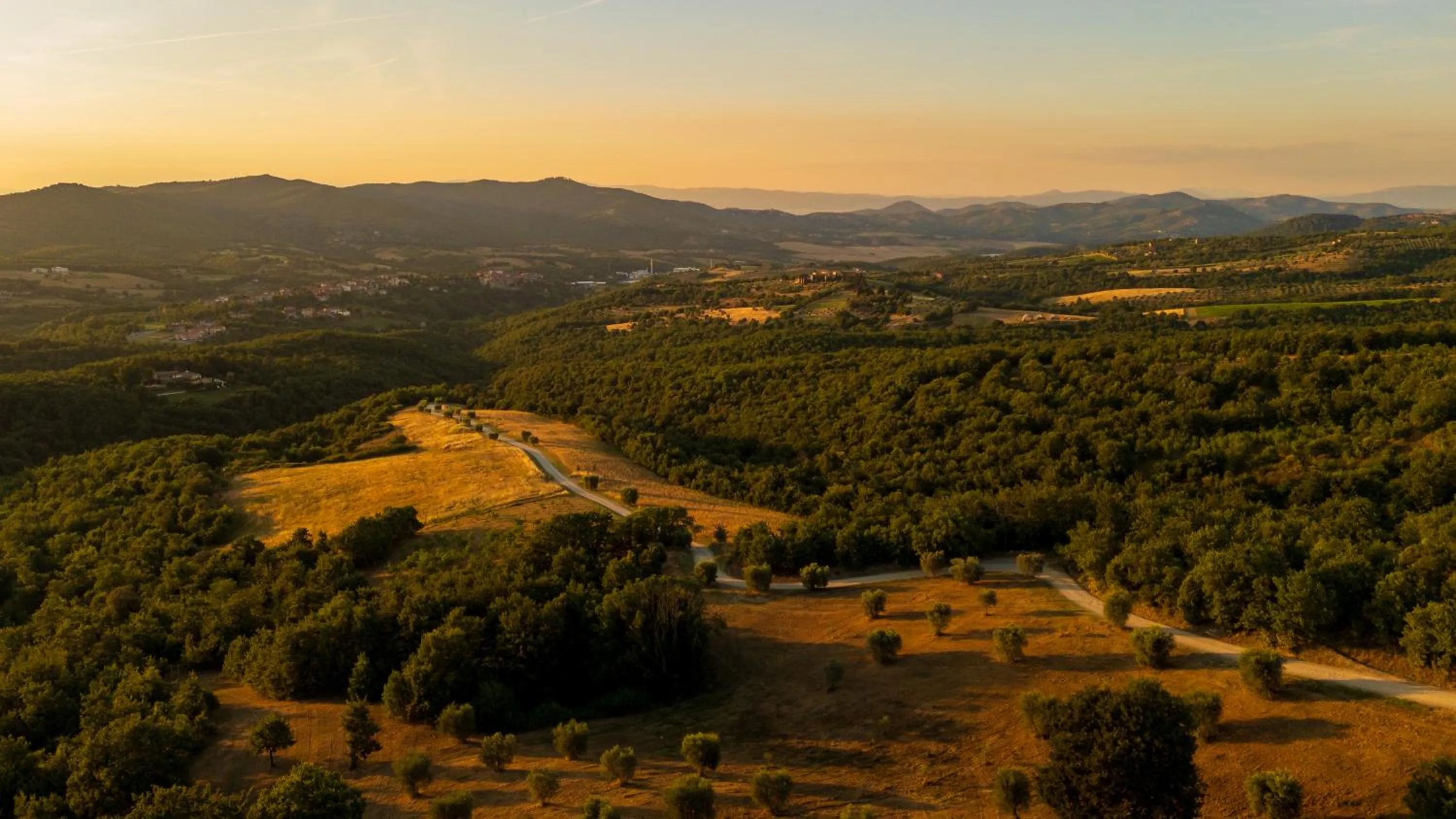 Bird's eye view in I Borghi dell'Eremo