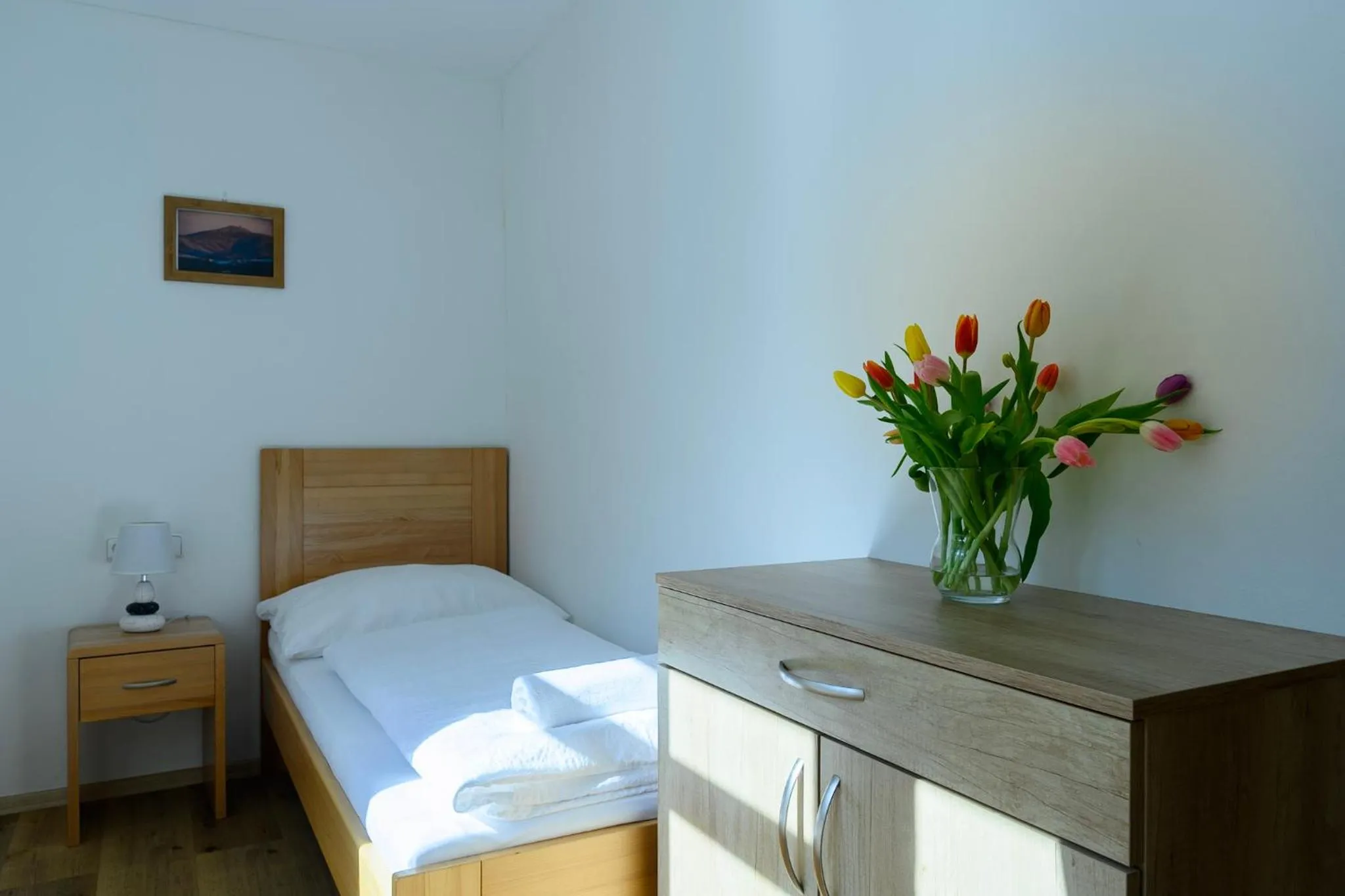 Bed in Apartmány Mezivodí