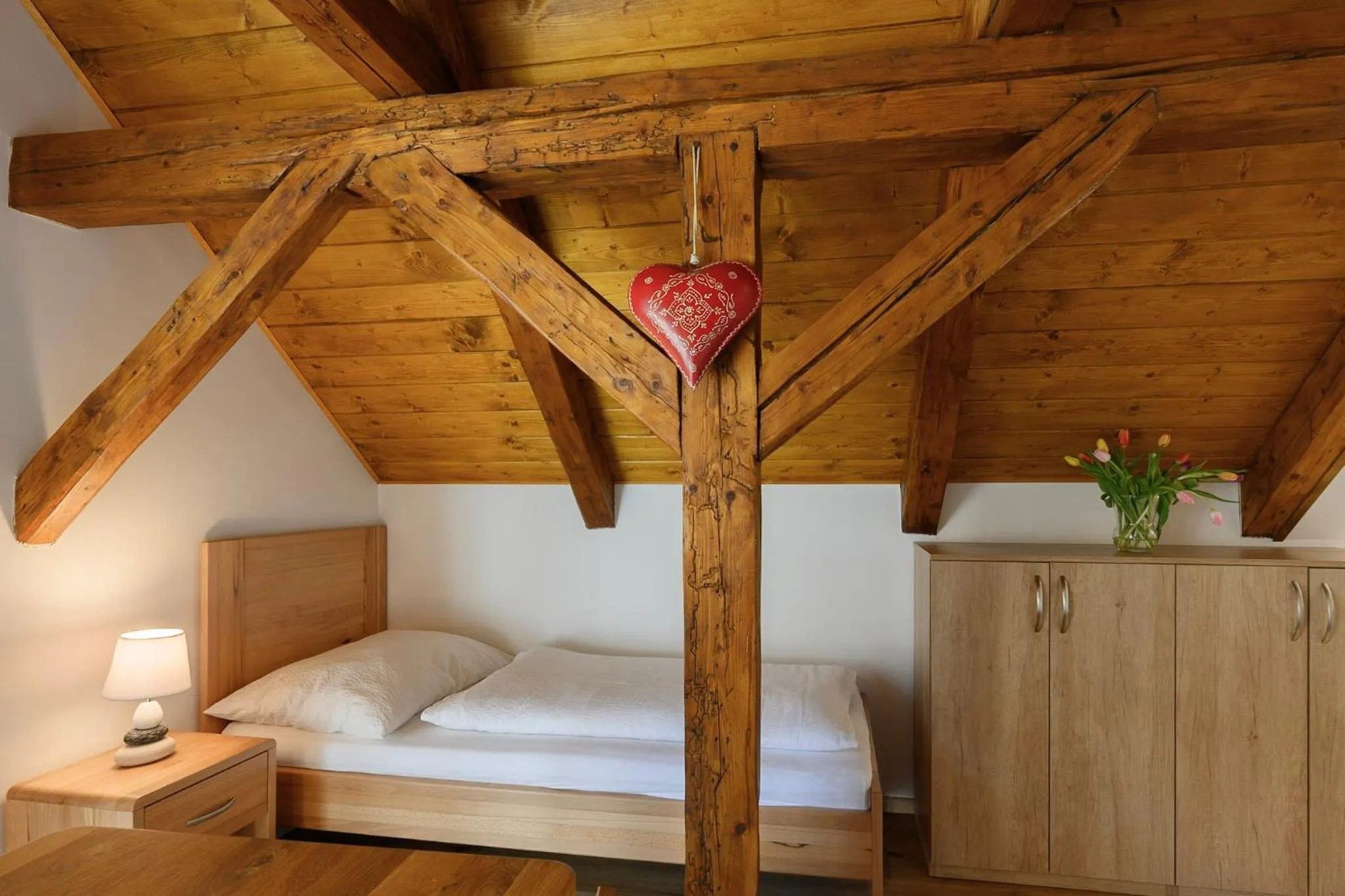 Bed in Apartmány Mezivodí