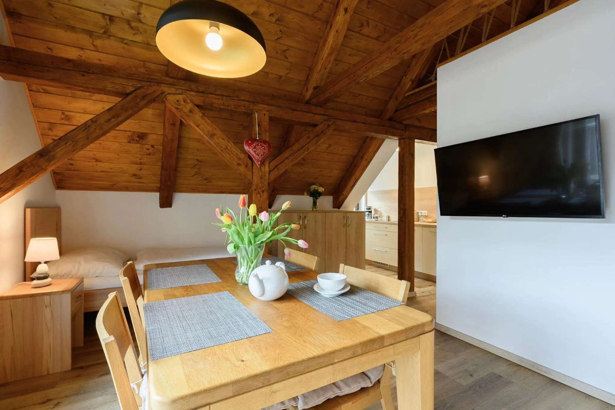 TV and multimedia in Apartmány Mezivodí