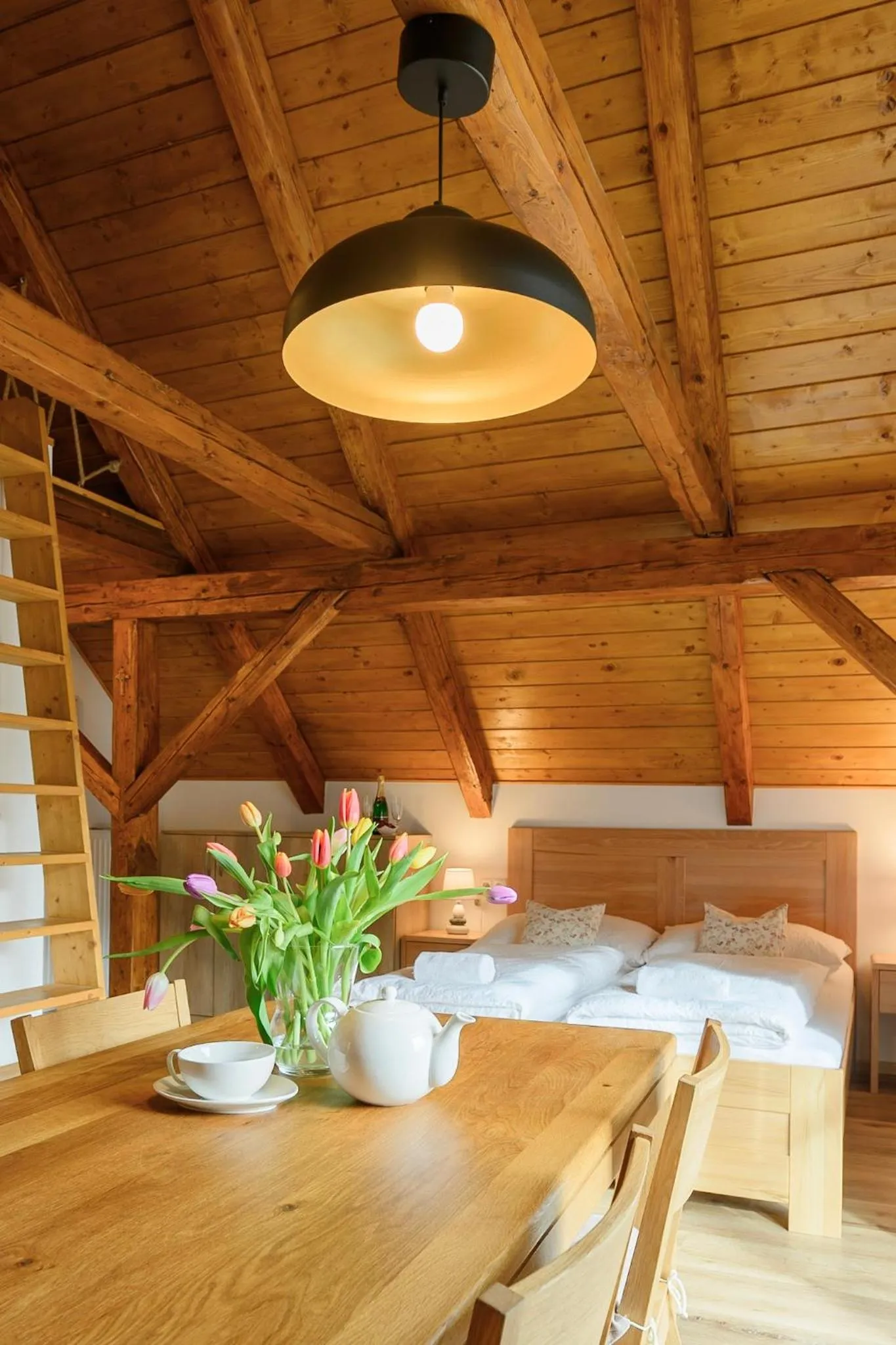 Bed in Apartmány Mezivodí