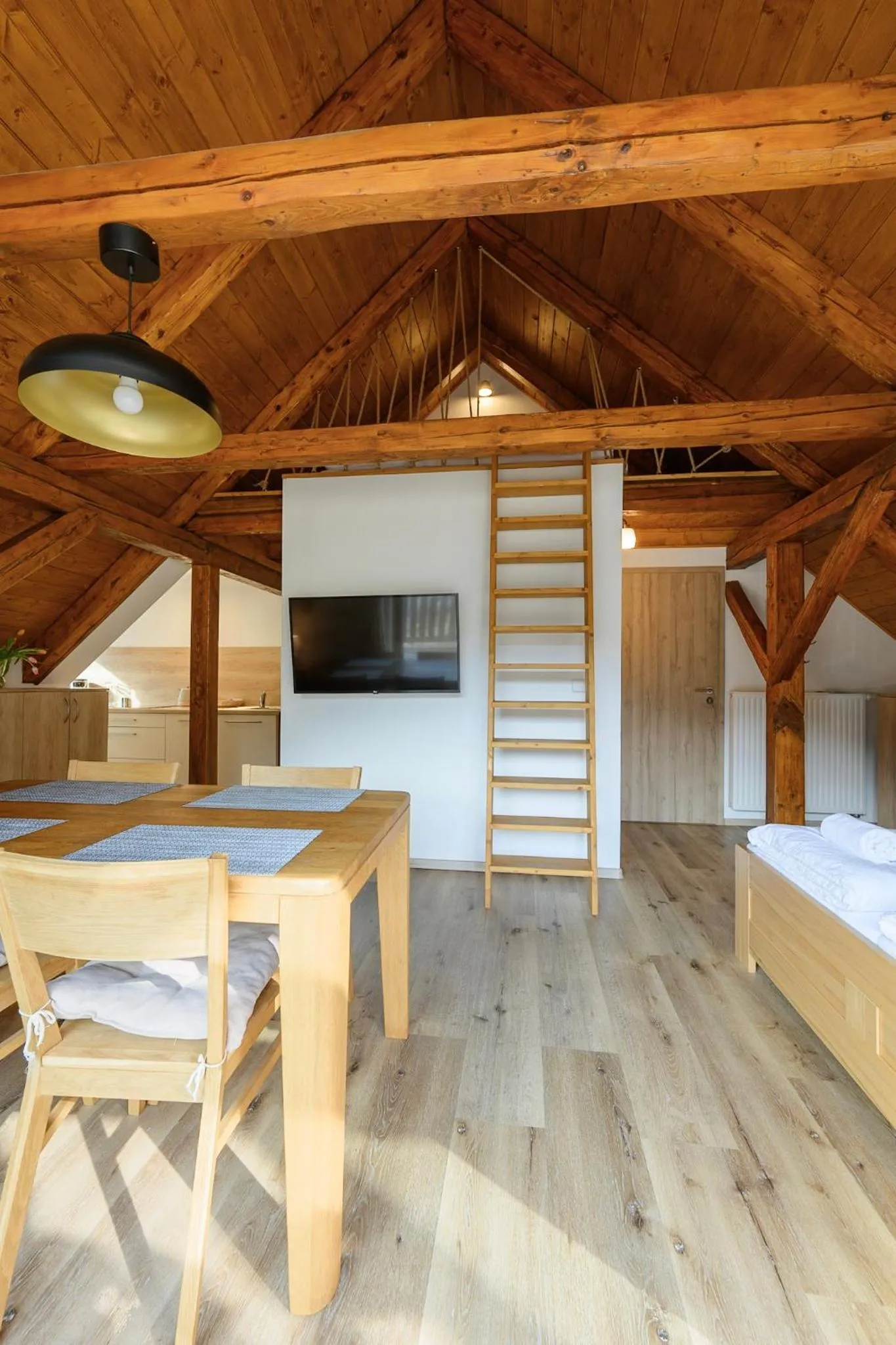 Bed in Apartmány Mezivodí