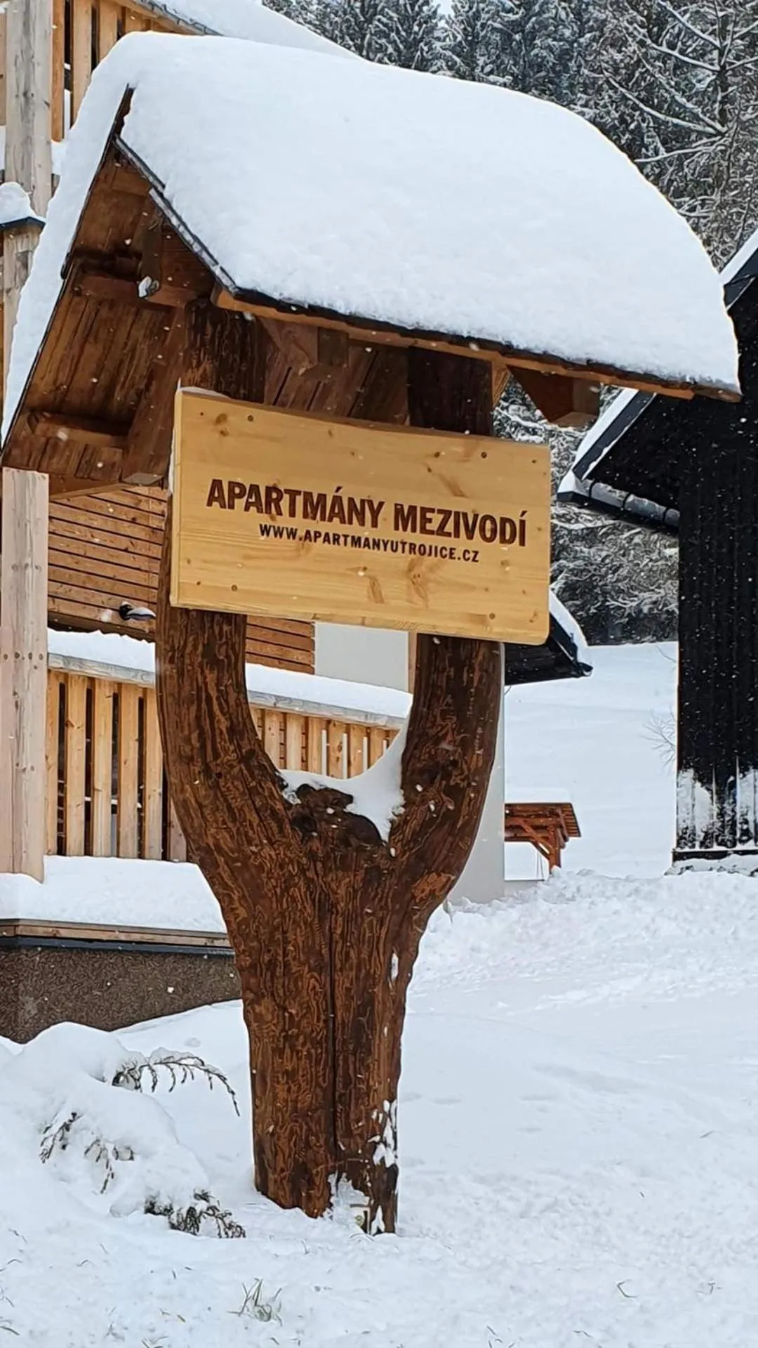 Property logo or sign in Apartmány Mezivodí